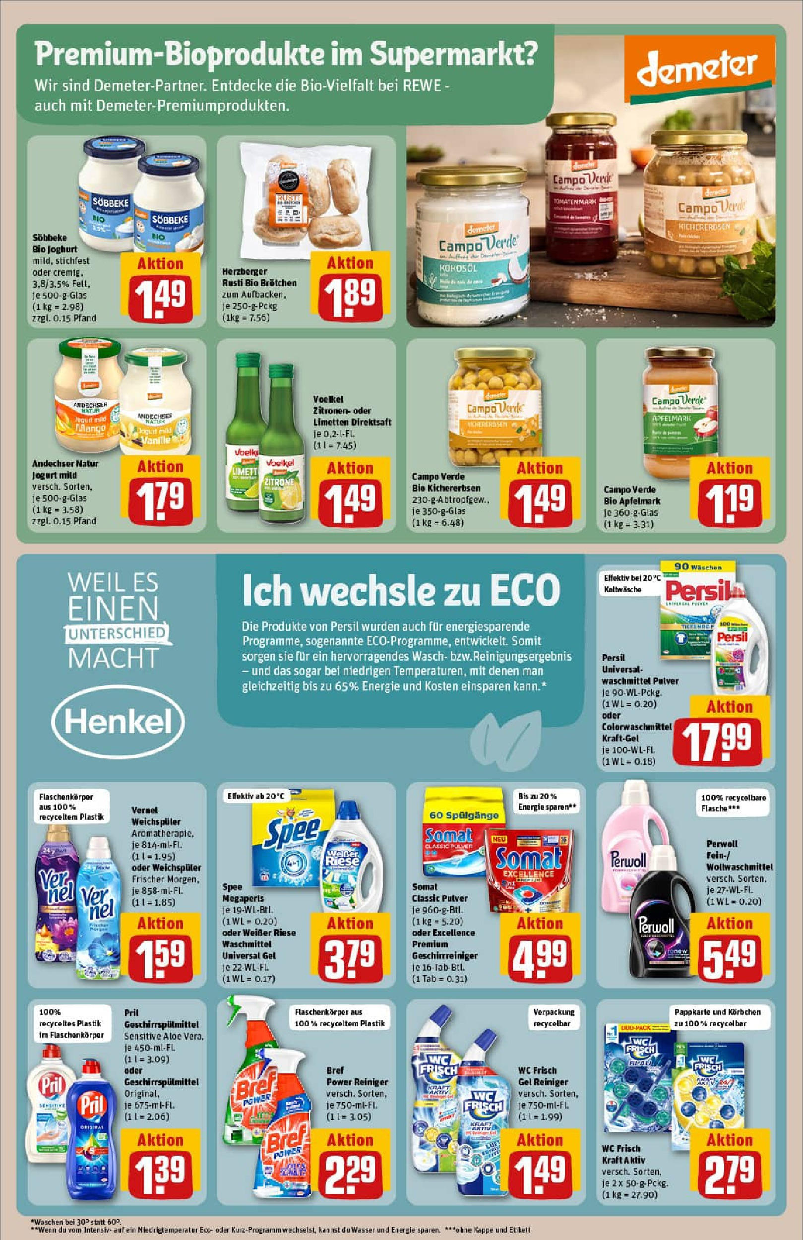 REWE Prospekt ab 14.09.2025 zum Blättern » Angebote | Seite: 15