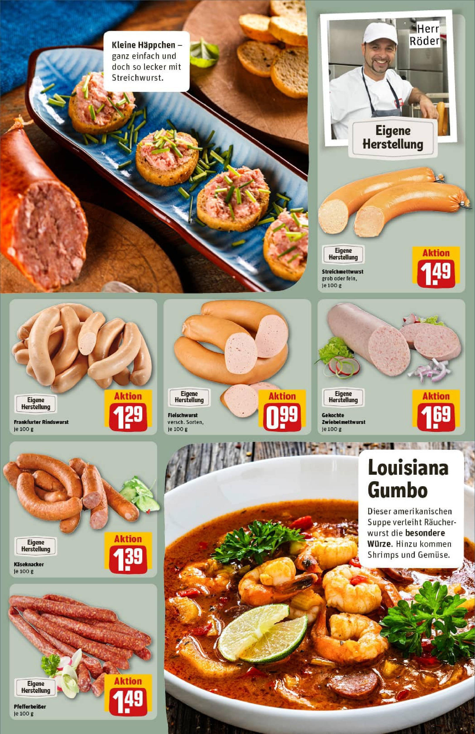 REWE Prospekt ab 14.09.2025 zum Blättern » Angebote | Seite: 12 | Produkte: Wurst