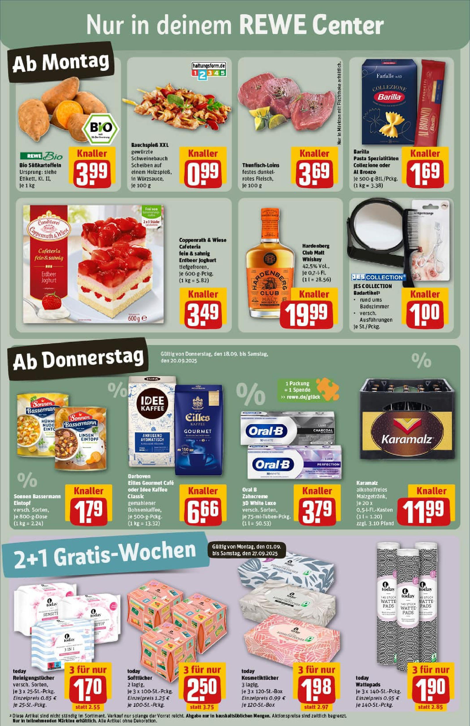 REWE Prospekt ab 14.09.2025 zum Blättern » Angebote | Seite: 3