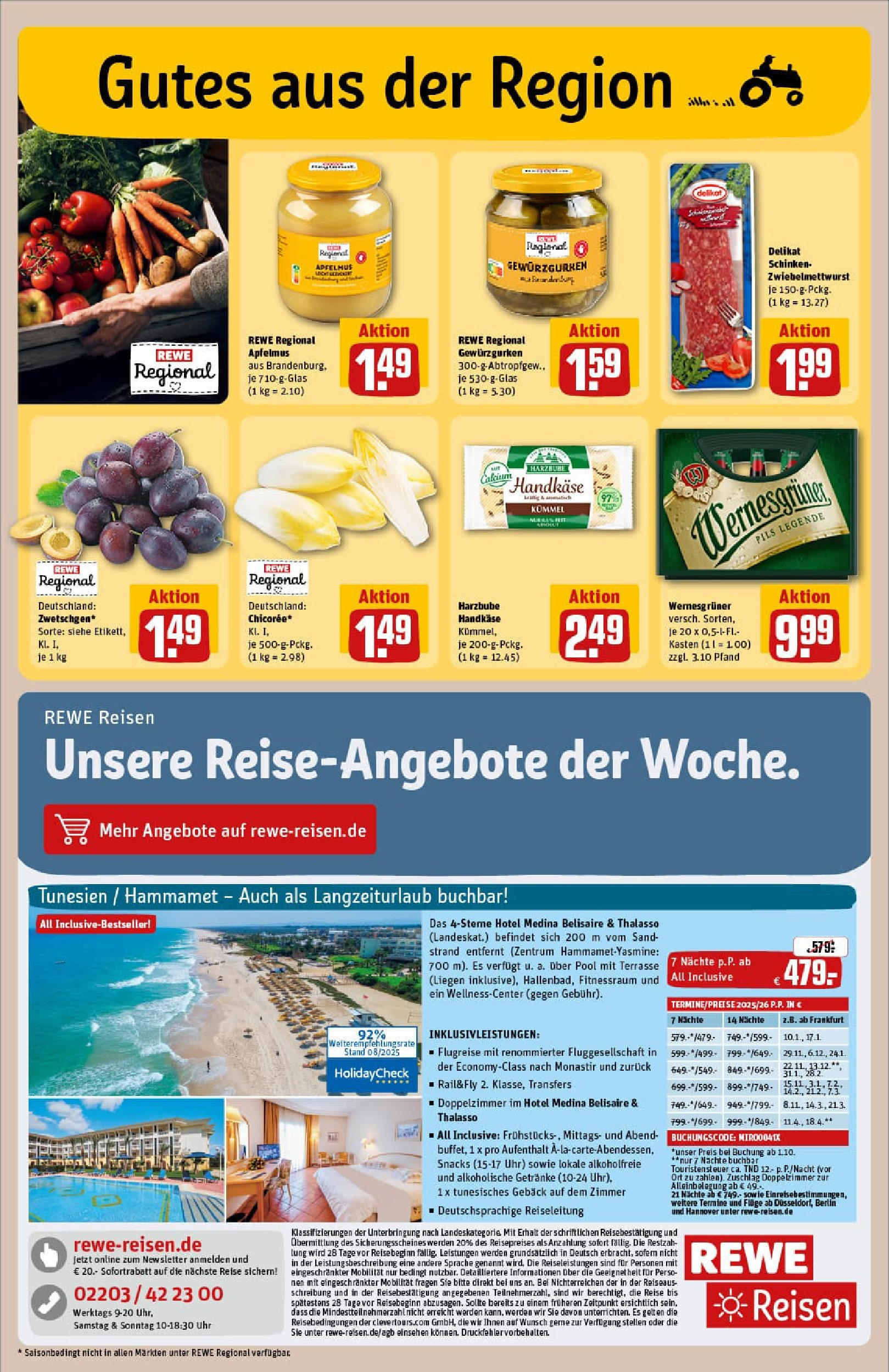 REWE Prospekt ab 14.09.2025 zum Blättern » Angebote | Seite: 21