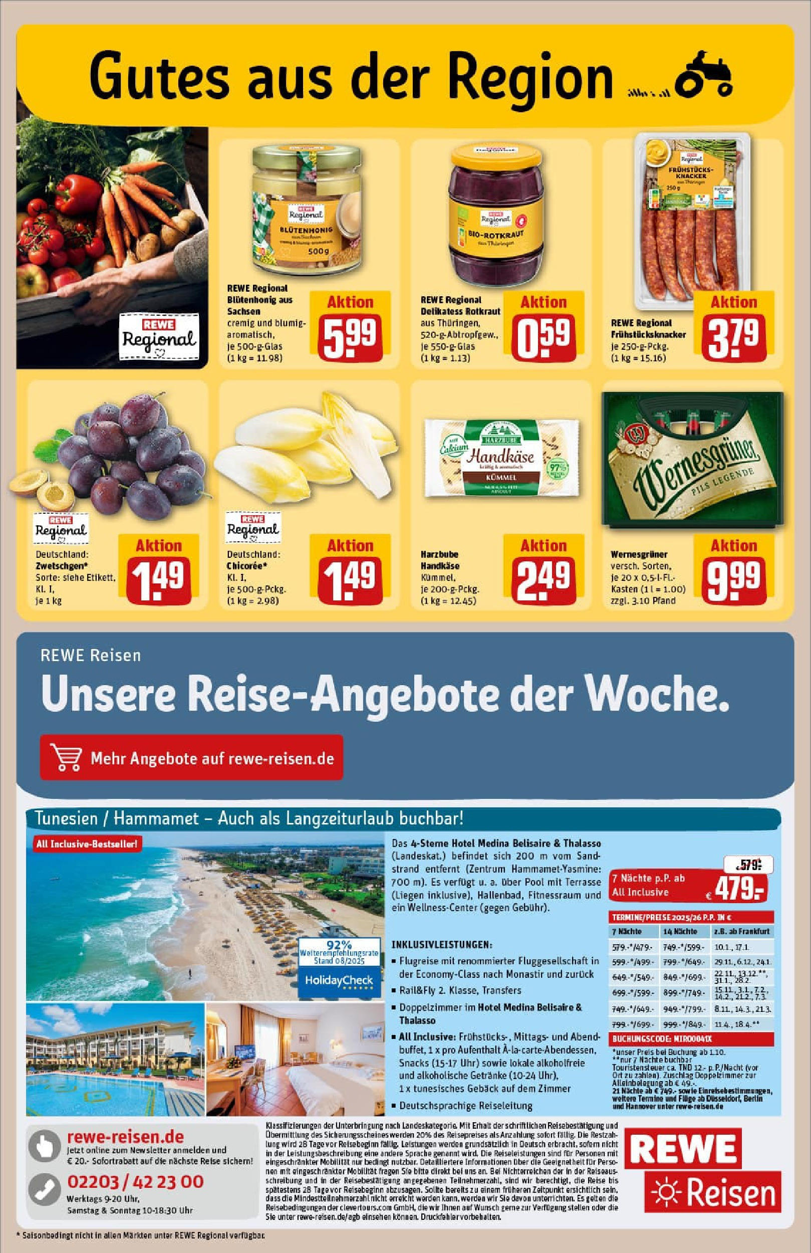 REWE Prospekt ab 14.09.2025 zum Blättern » Angebote | Seite: 21