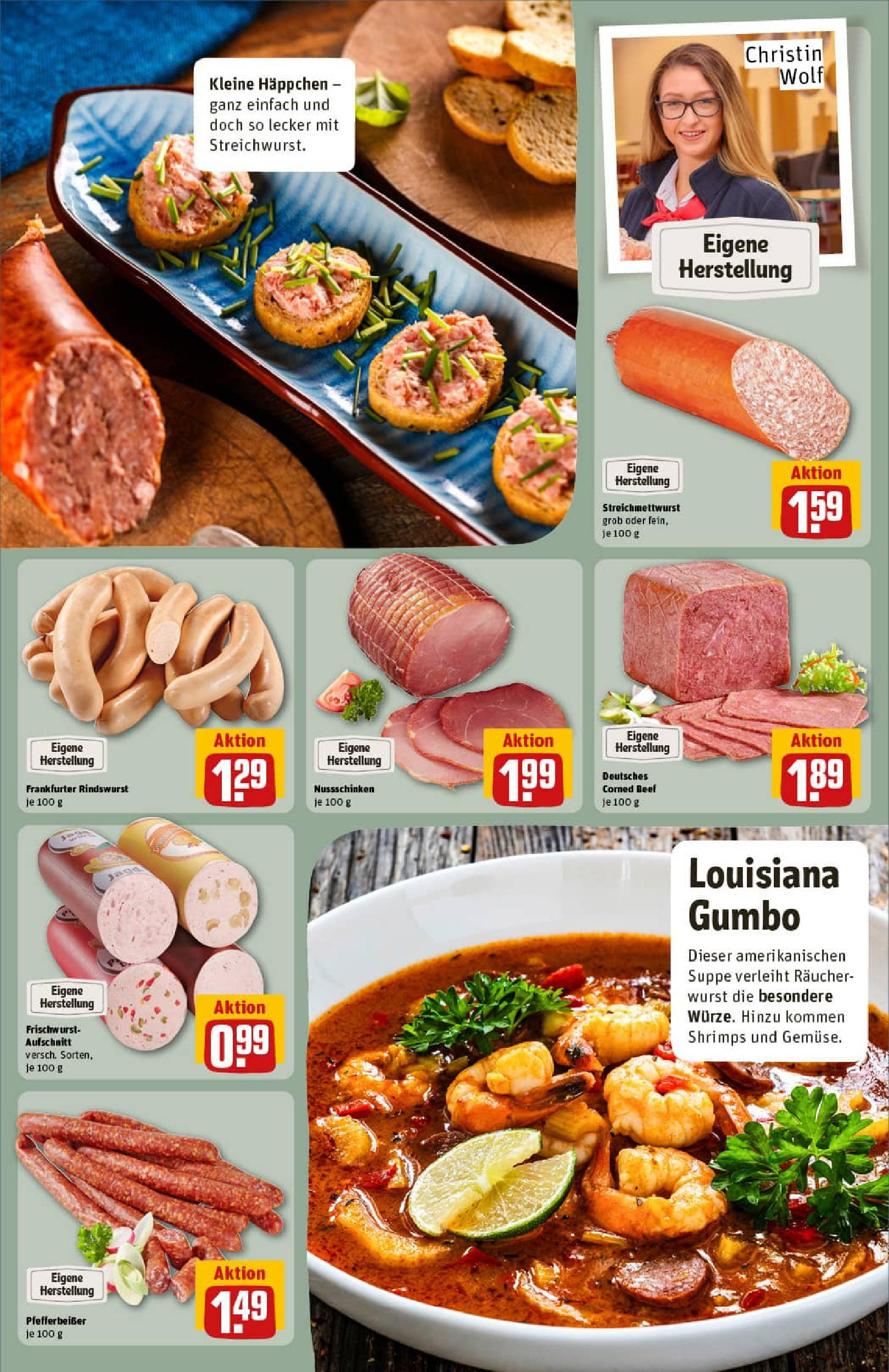 REWE Prospekt ab 14.09.2025 zum Blättern » Angebote | Seite: 12 | Produkte: Pfeffer, Wurst