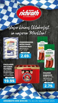 Rewe prospekt Bergheim	 ab 14.09.2025 gültig