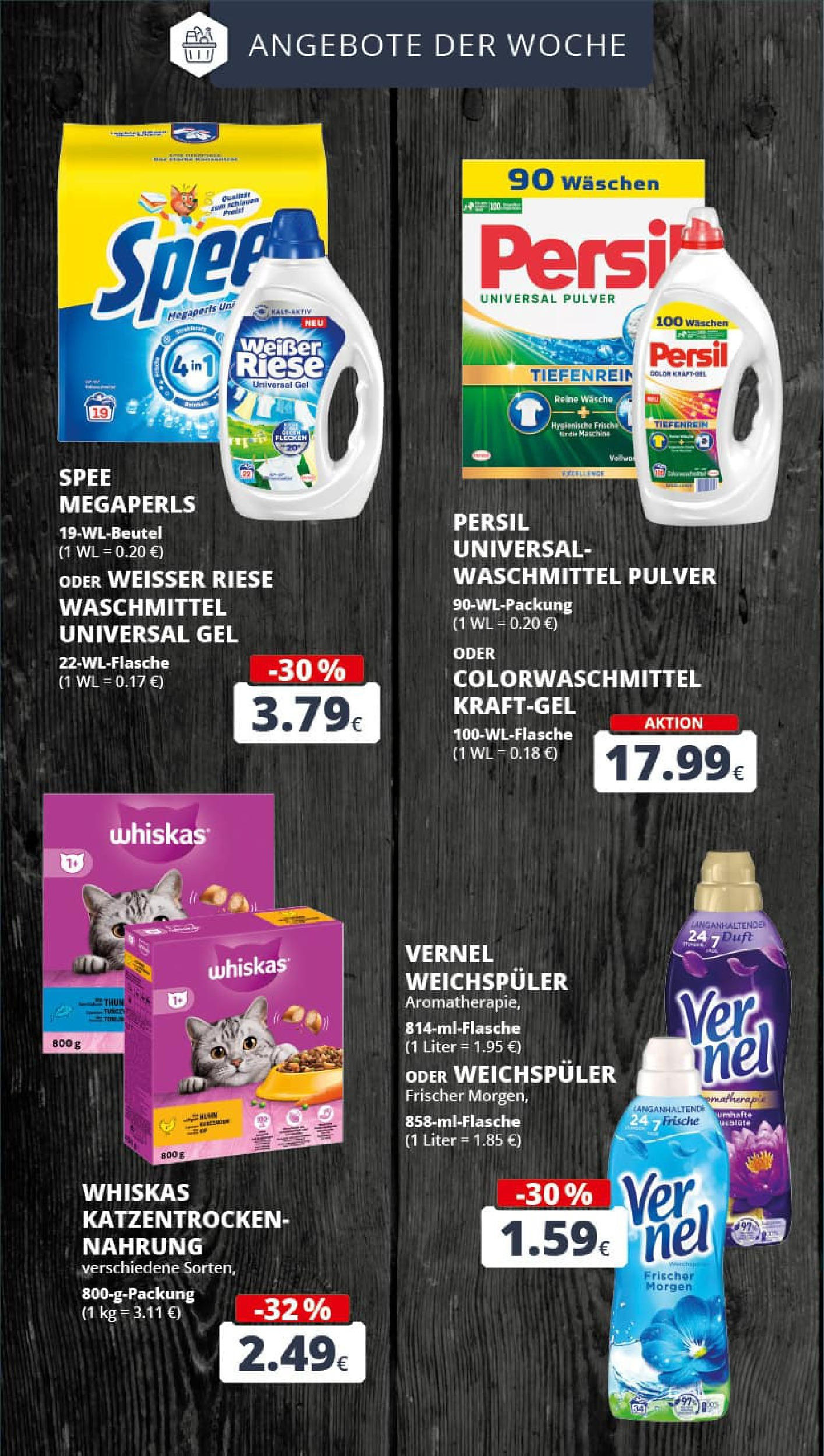 REWE Prospekt ab 14.09.2025 zum Blättern » Angebote | Seite: 8 | Produkte: Rum, Weichspüler, Waschmittel, Persil