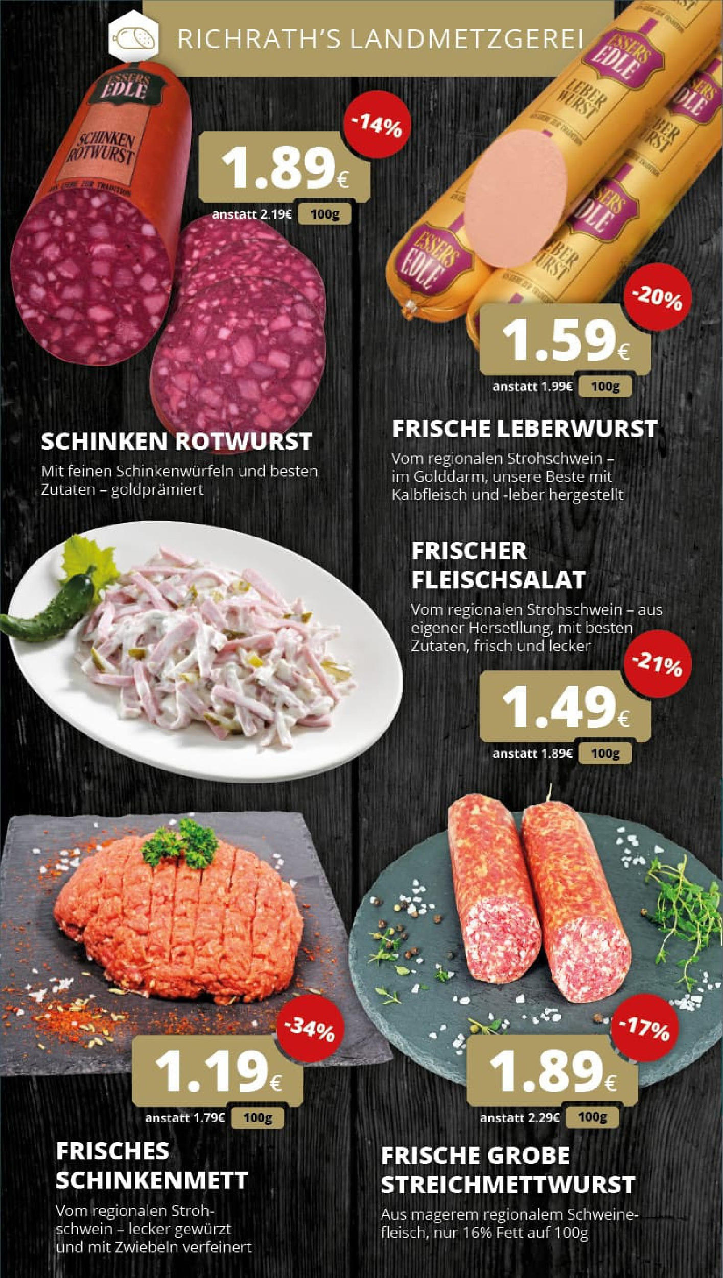 REWE Prospekt ab 14.09.2025 zum Blättern » Angebote | Seite: 15 | Produkte: Zwiebeln, Schinken