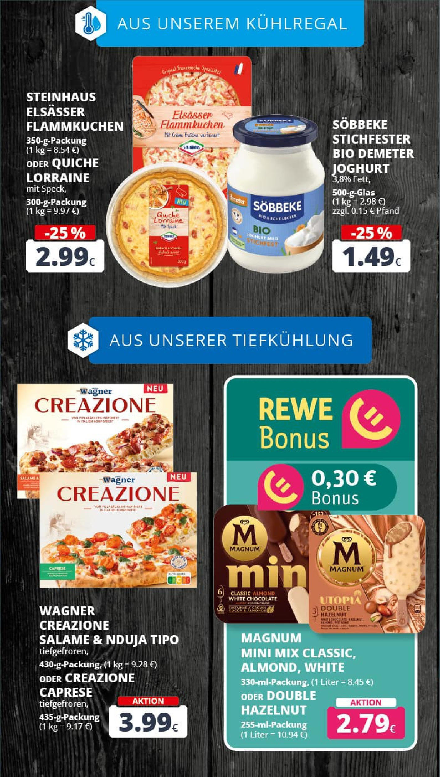 REWE Prospekt ab 14.09.2025 zum Blättern » Angebote | Seite: 18 | Produkte: Joghurt, Pizza