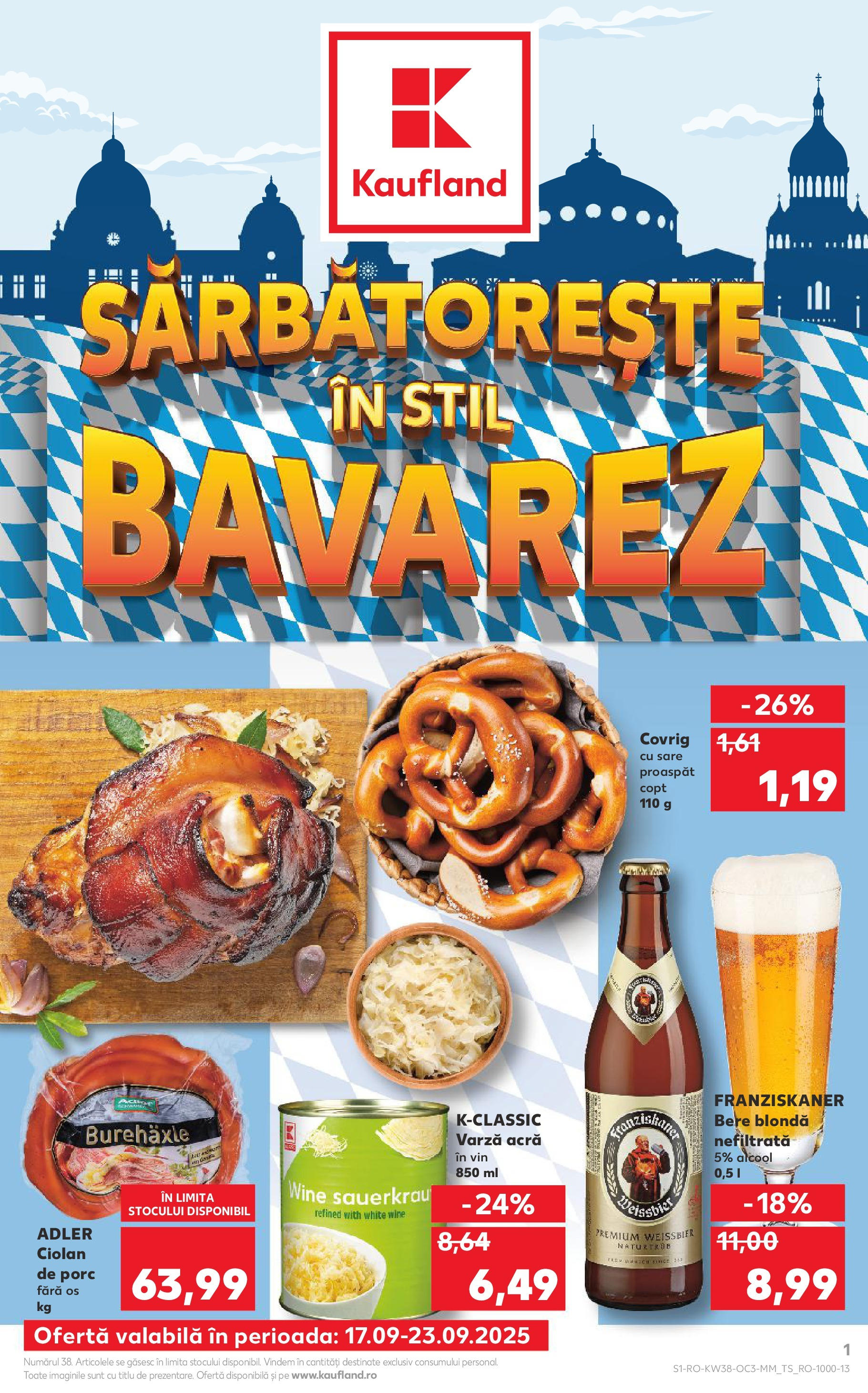 Catalog Kaufland - Deva 16.09.2025 - Revista si Oferta | Pagină: 1