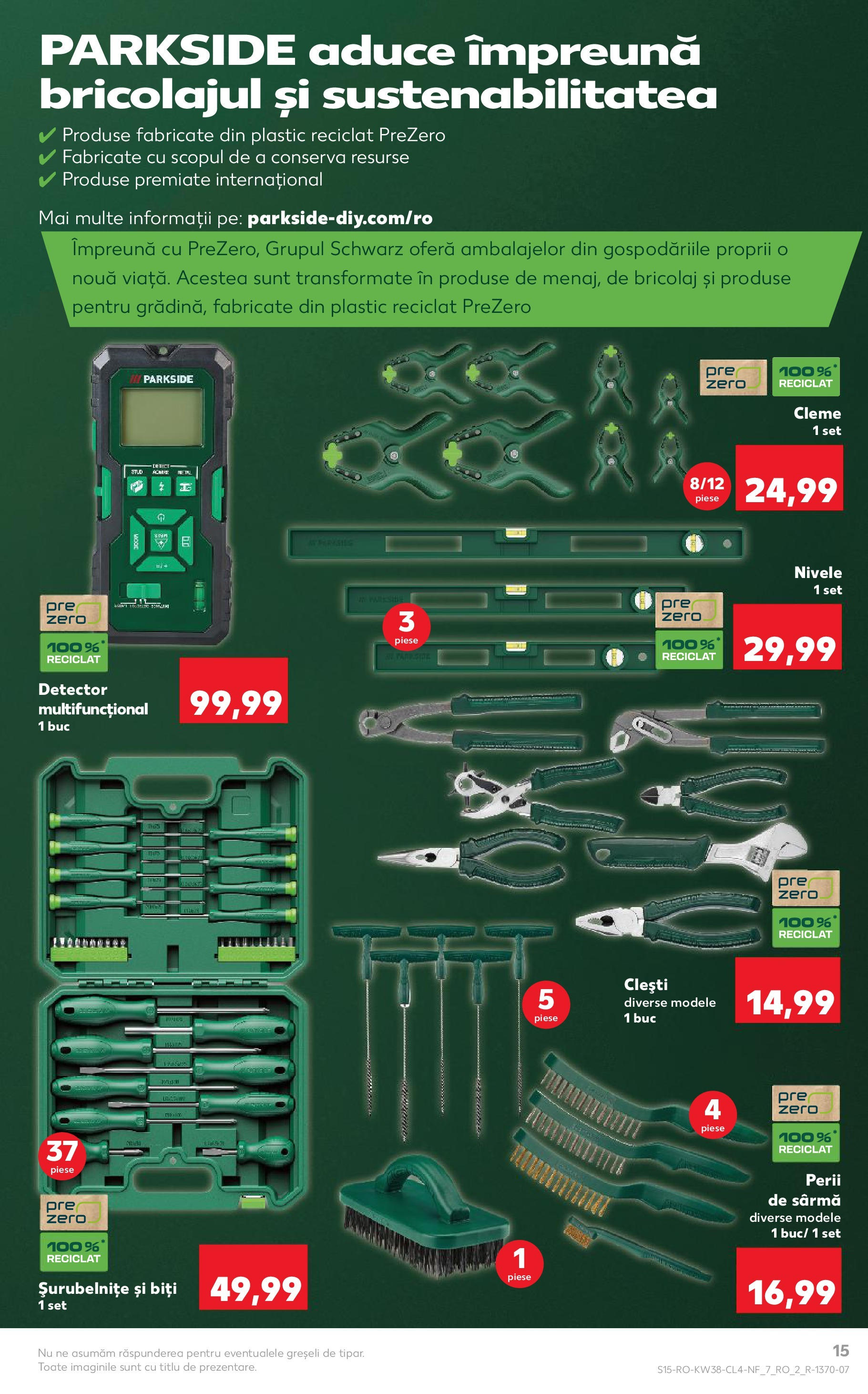 Catalog Kaufland - Fălticeni 16.09.2025 - Revista si Oferta | Pagină: 15