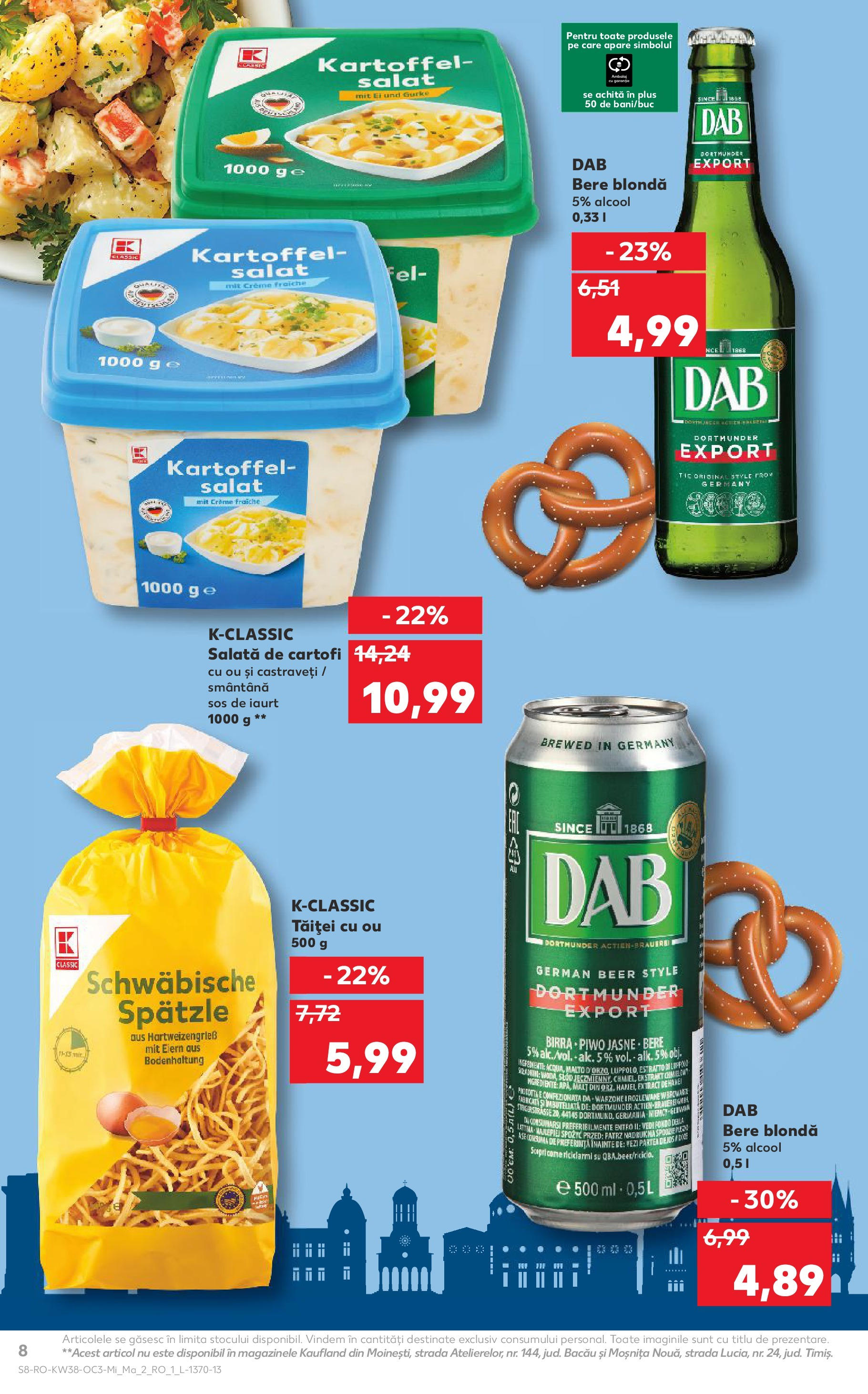 Catalog Kaufland - Comarnic 16.09.2025 - Revista si Oferta | Pagină: 8