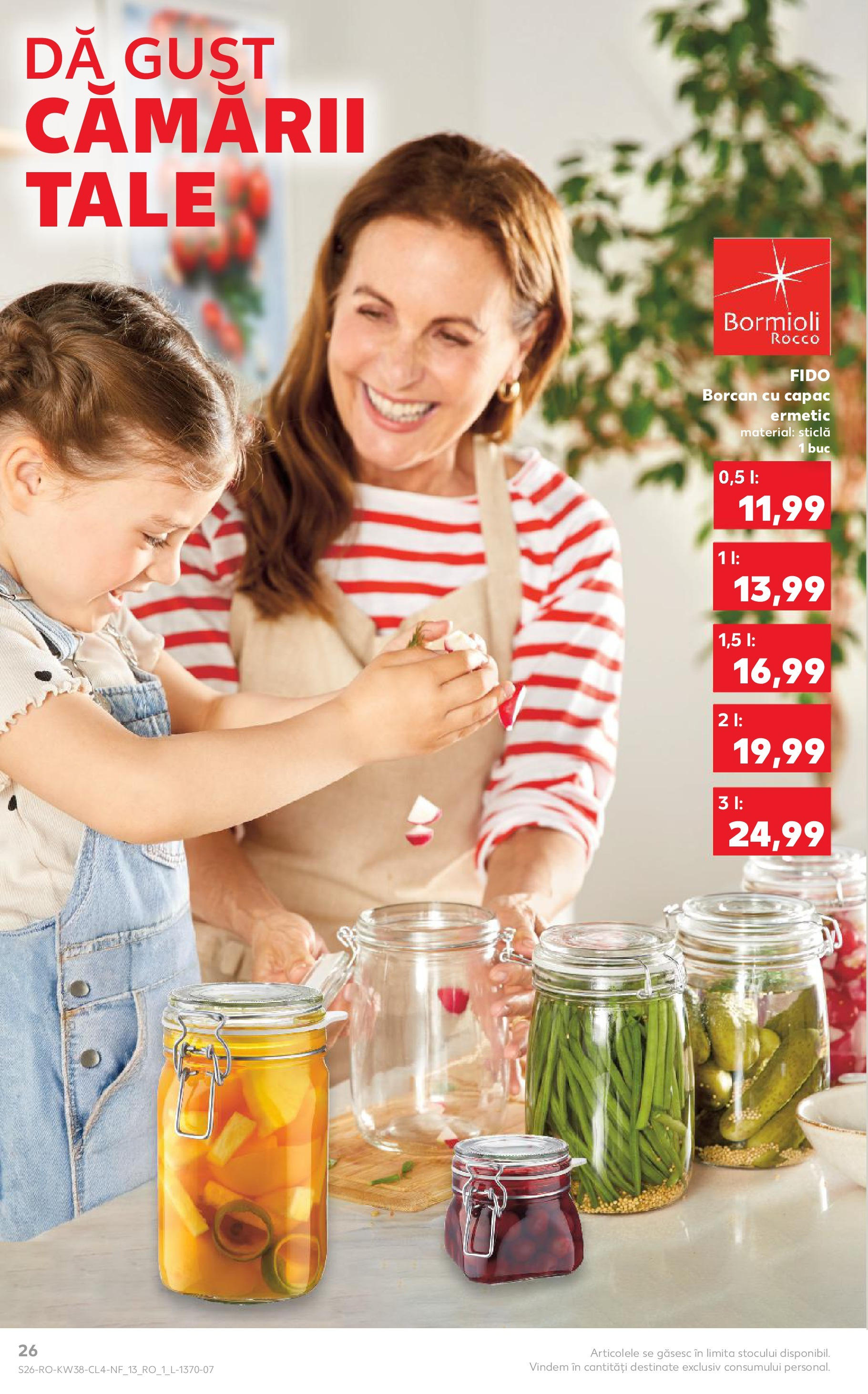 Catalog Kaufland - Fălticeni 16.09.2025 - Revista si Oferta | Pagină: 26