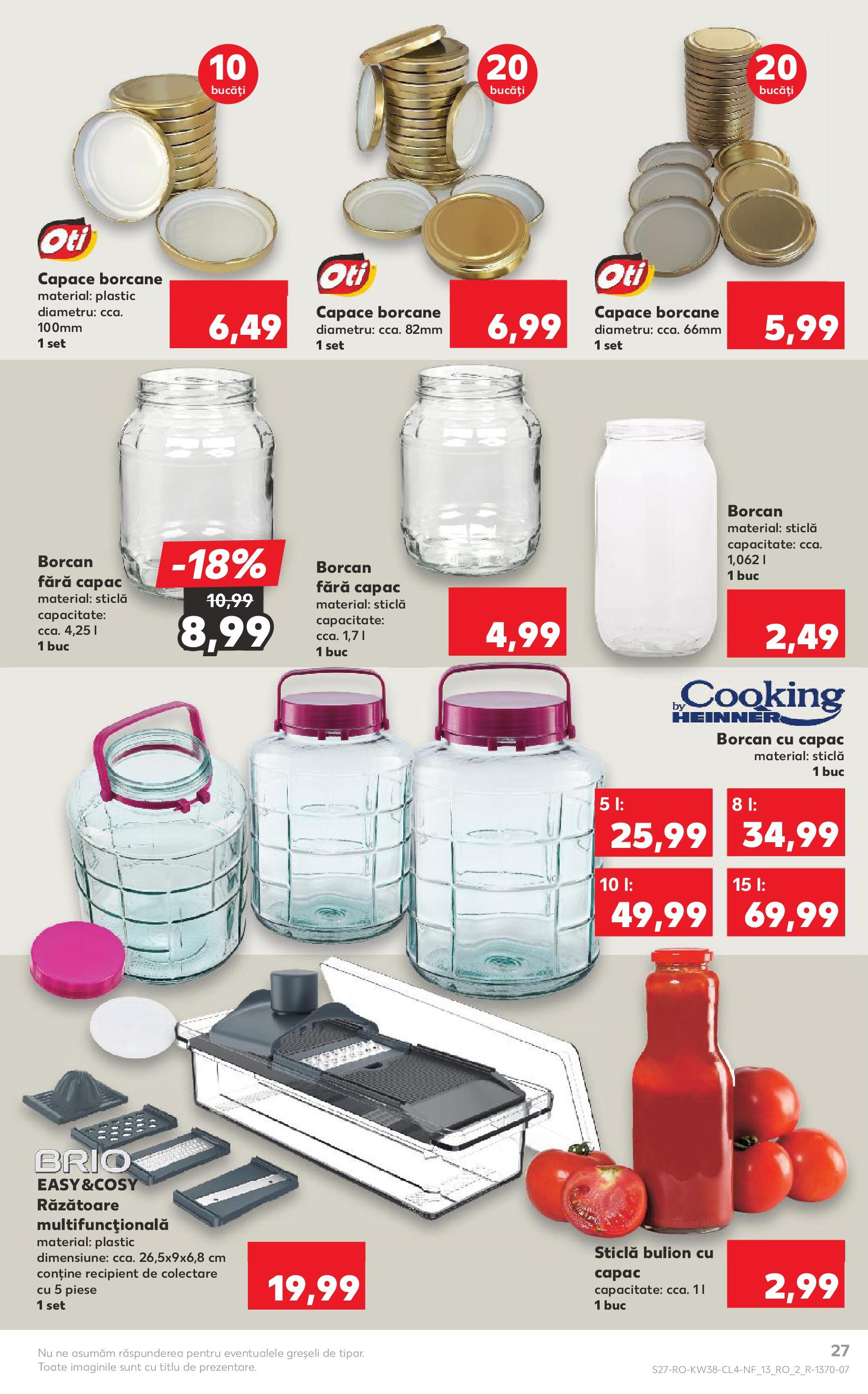 Catalog Kaufland - Fălticeni 16.09.2025 - Revista si Oferta | Pagină: 27