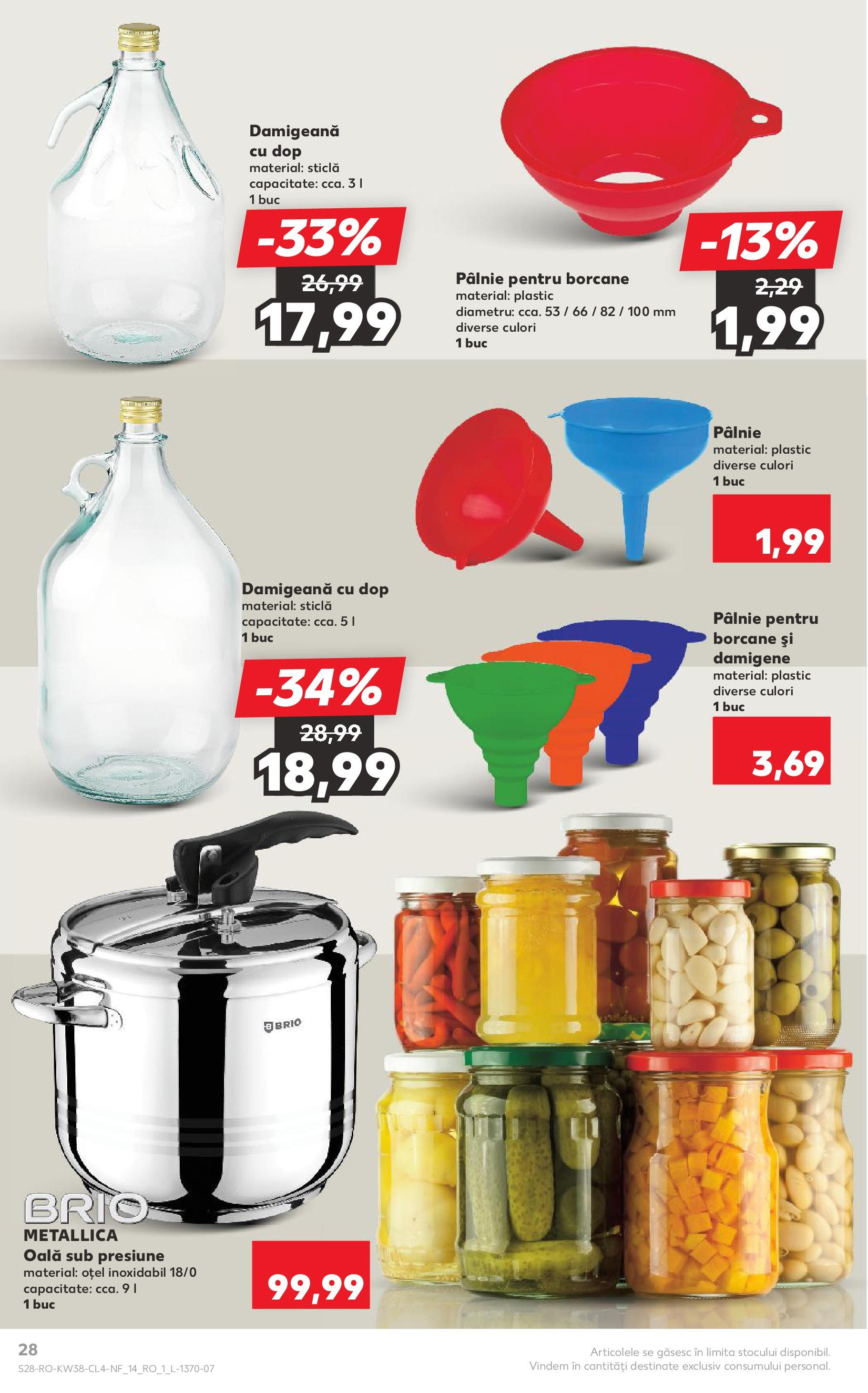 Catalog Kaufland - Fălticeni 16.09.2025 - Revista si Oferta | Pagină: 28