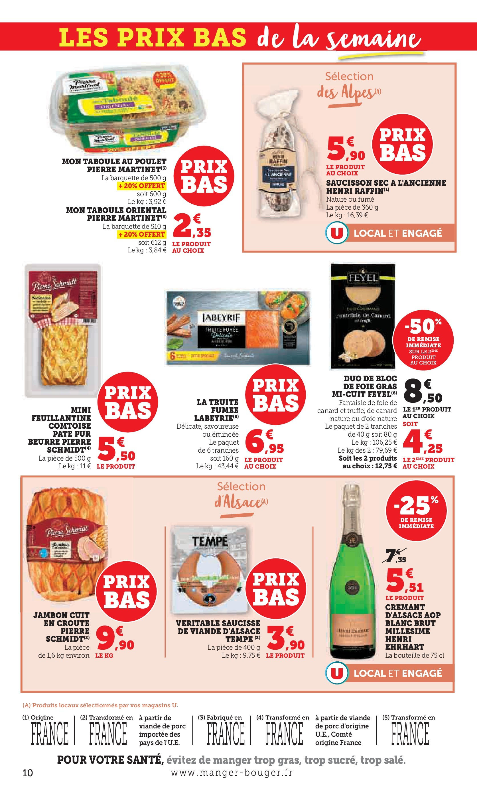 Super U - Choucroute / foire à la bière à partir du 15/09/2025 - promo en ligne | Page: 10