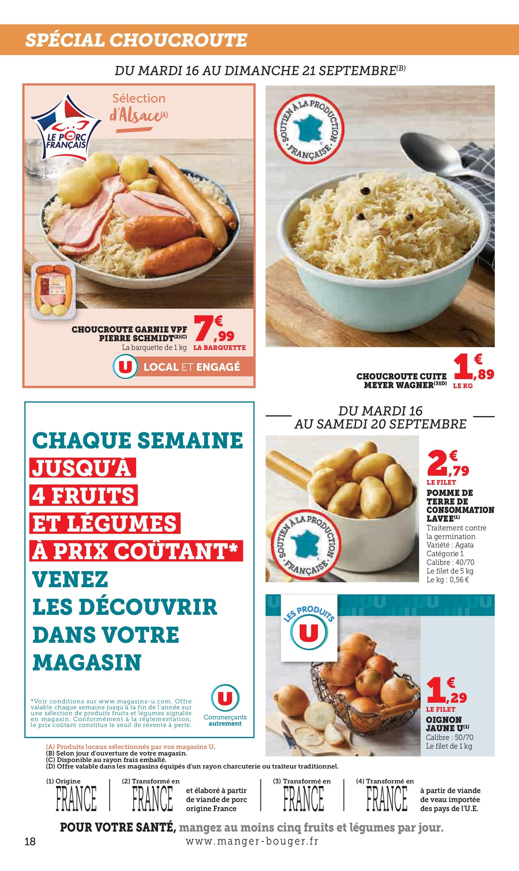 Super U - Choucroute / foire à la bière à partir du 15/09/2025 - promo en ligne | Page: 18