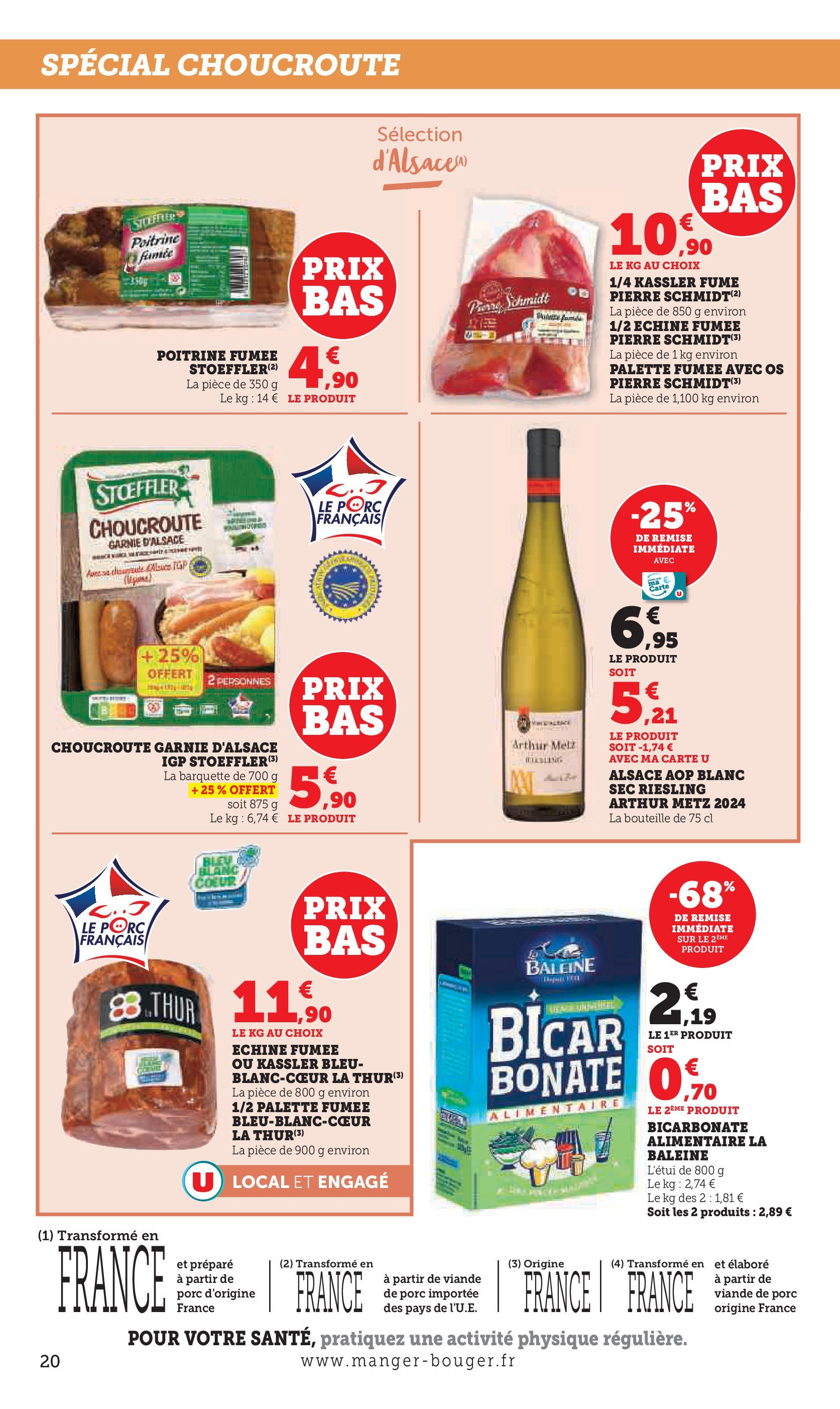 Super U - Choucroute / foire à la bière à partir du 15/09/2025 - promo en ligne | Page: 20