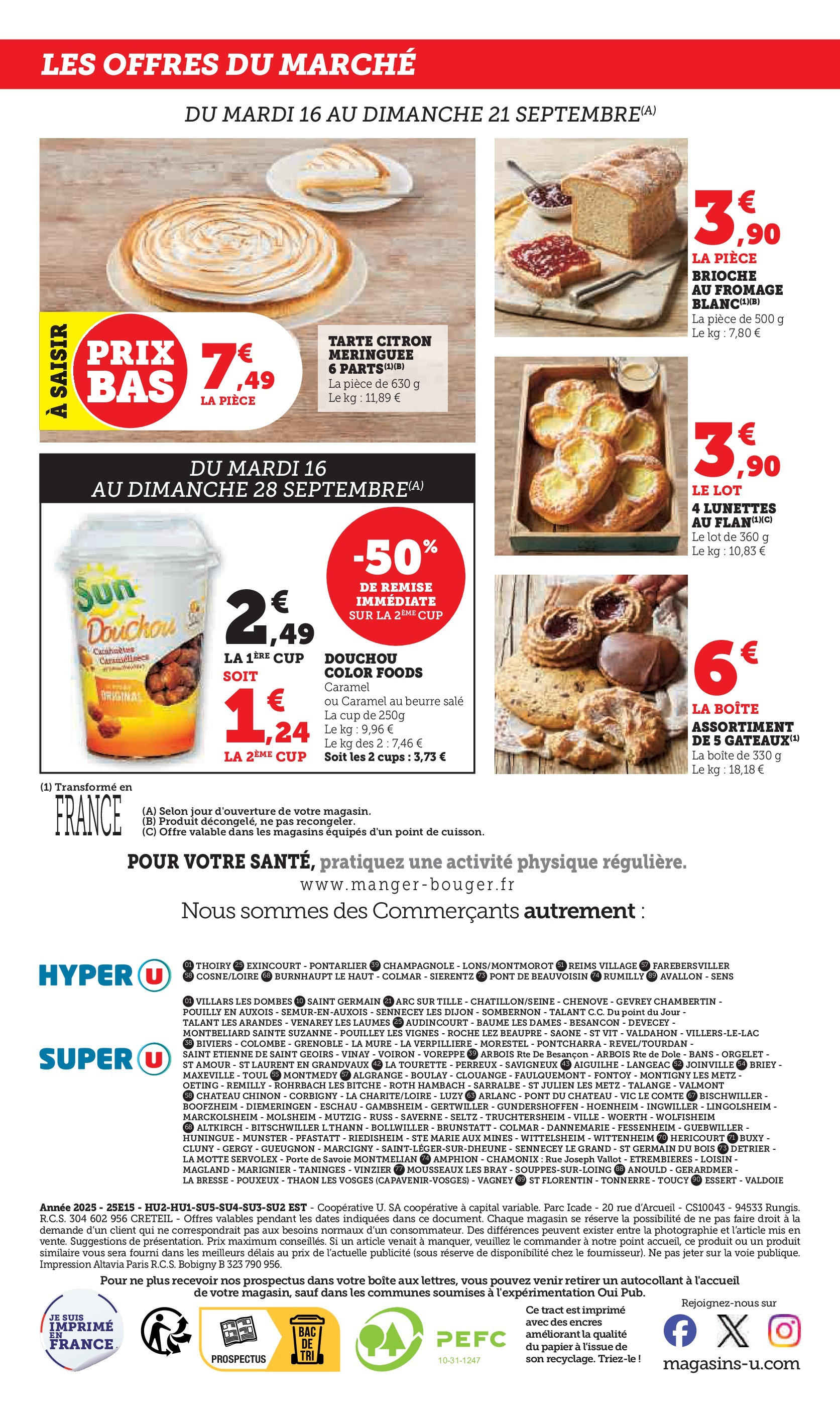 Super U - Choucroute / foire à la bière à partir du 15/09/2025 - promo en ligne | Page: 24