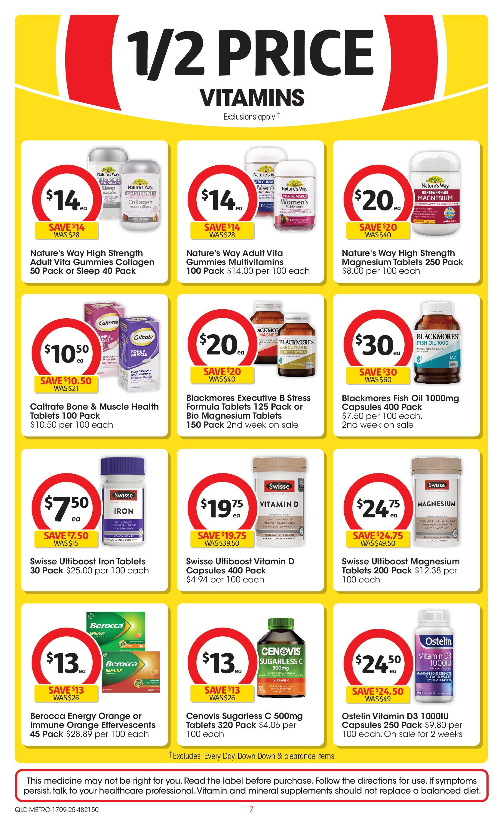 Coles catalogue from 16/09/2025 > Big discounts | Page: 7 | Products: Fish, Fish oil, Tablets, Vitamin Coles catalogue valid from 16/09/2025 > Online Australia | Page: 7 | Products: Fish, Fish oil, Tablets, Vitamin