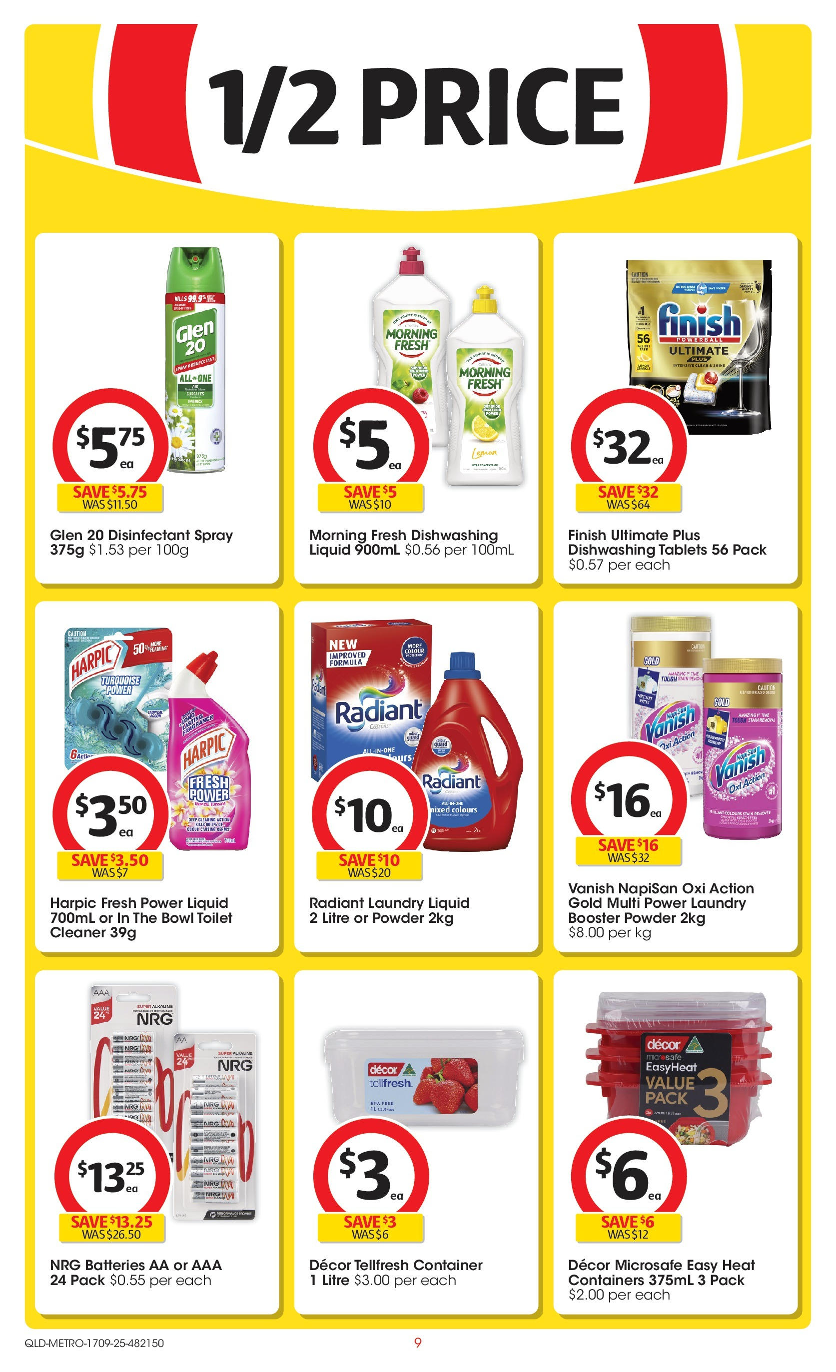 Coles catalogue from 16/09/2025 > Big discounts | Page: 9 | Products: Toilet, Powder, Cleaner, Kale Coles catalogue valid from 16/09/2025 > Online Australia | Page: 9 | Products: Toilet, Powder, Cleaner, Kale