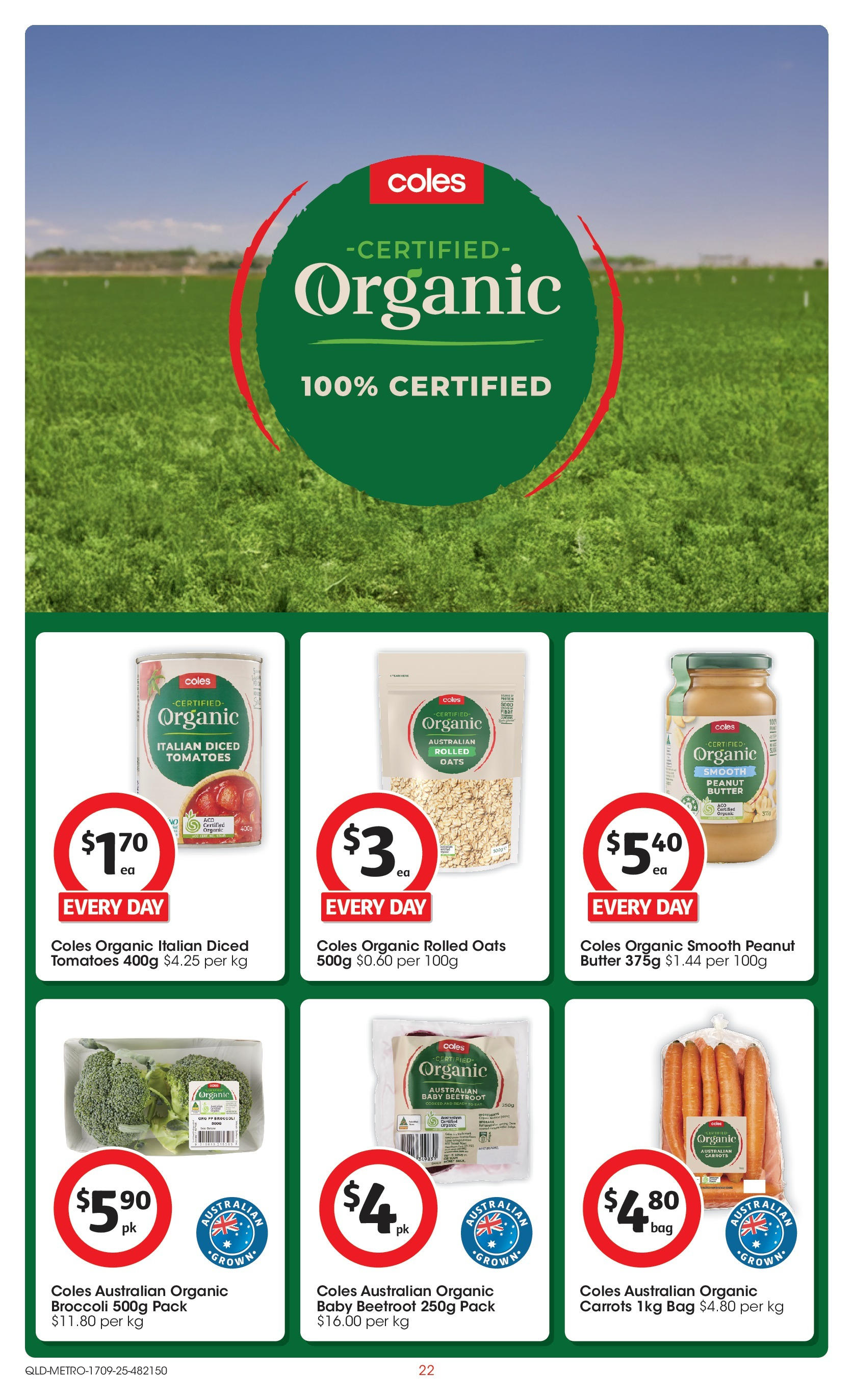 Coles catalogue from 16/09/2025 > Big discounts | Page: 22 | Products: Butter, Tomatoes, Carrots, Bag Coles catalogue valid from 16/09/2025 > Online Australia | Page: 22 | Products: Butter, Tomatoes, Carrots, Bag