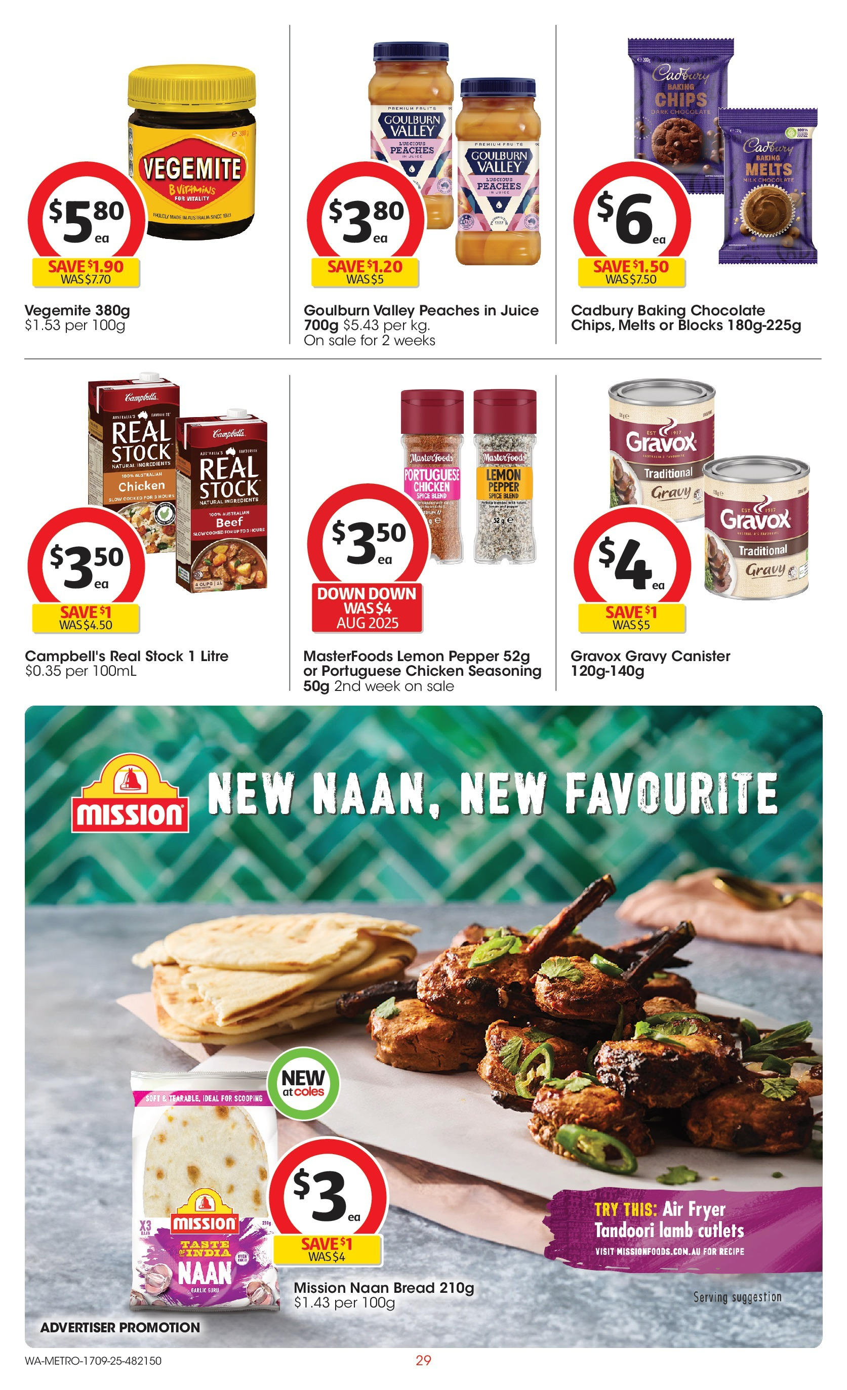 ﻿﻿Coles catalogue valid from 16/09/2025 > Online Australia | Page: 29 | Products: Chocolate, Chicken, Pepper, Lemon