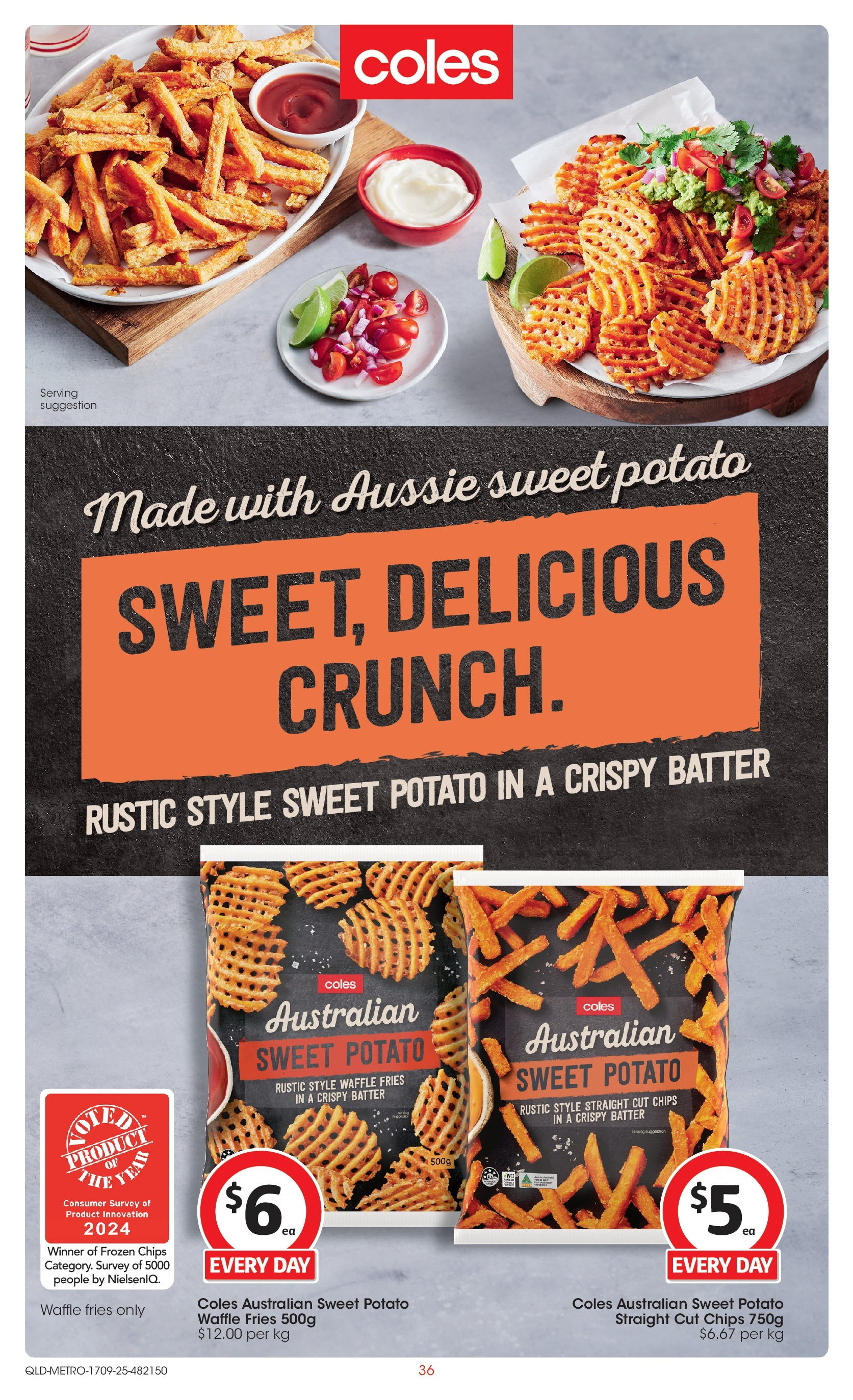 Coles catalogue from 16/09/2025 > Big discounts | Page: 36 | Products: Chips Coles catalogue valid from 16/09/2025 > Online Australia | Page: 36 | Products: Chips