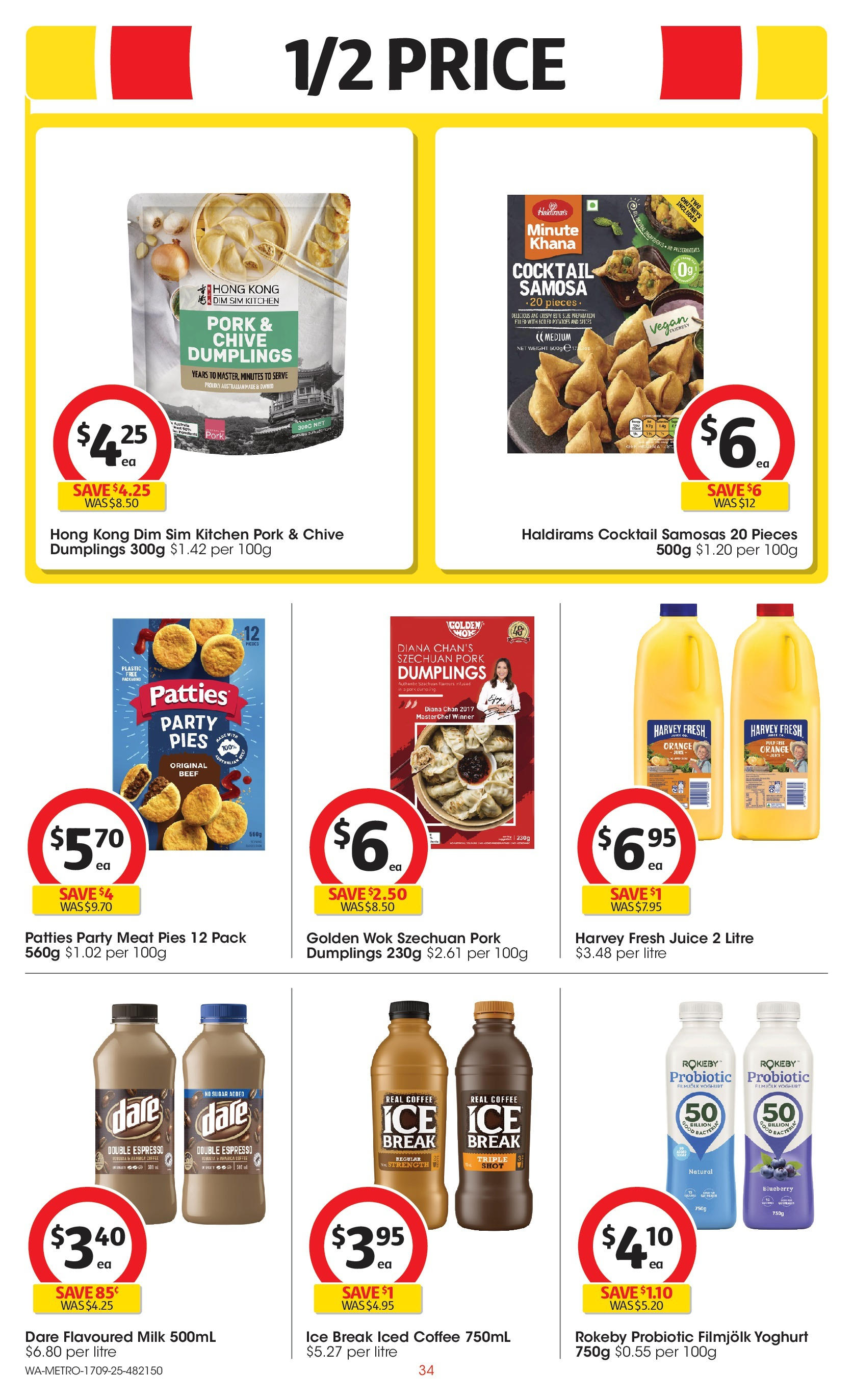 ﻿﻿Coles catalogue valid from 16/09/2025 > Online Australia | Page: 34 | Products: Coffee, Juice, Potatoes, Sugar