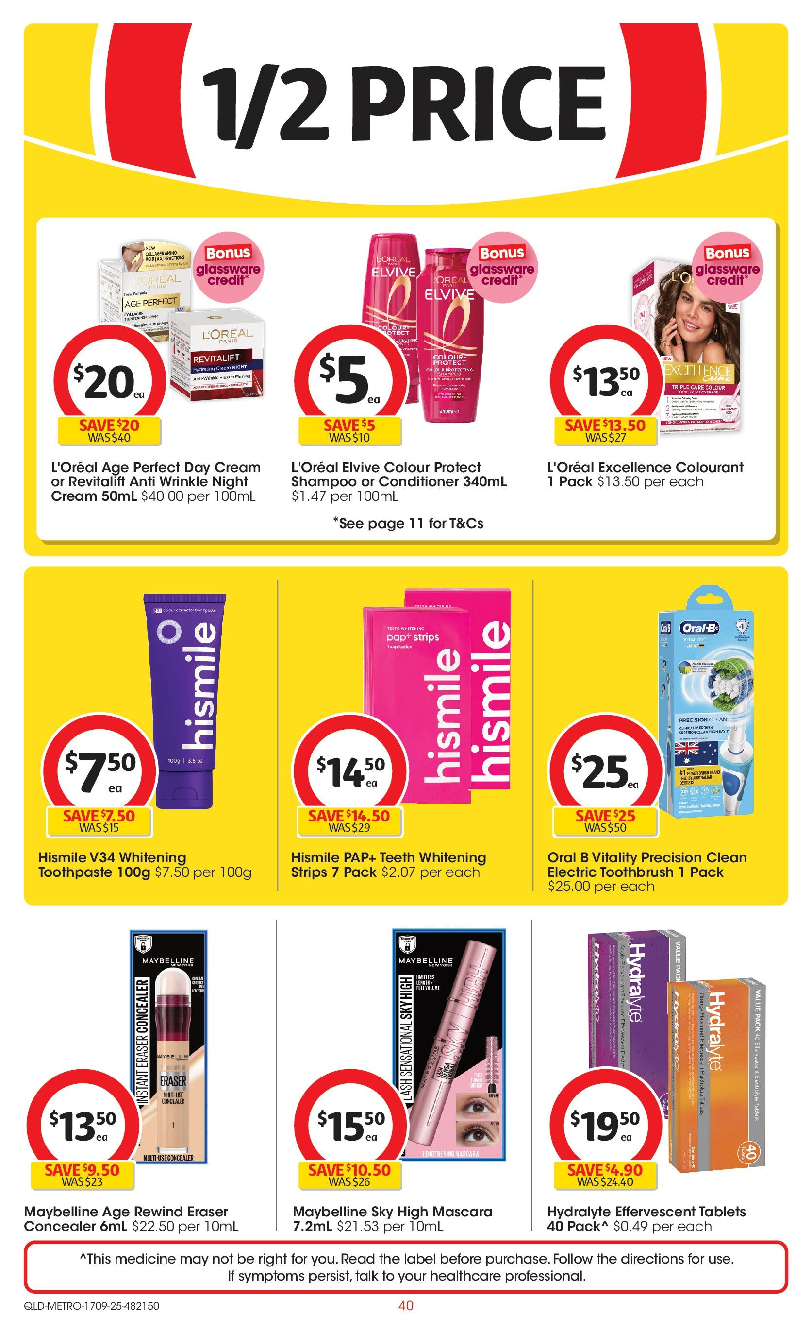 Coles catalogue from 16/09/2025 > Big discounts | Page: 40 | Products: Conditioner, Collagen, Night cream, Tablets Coles catalogue valid from 16/09/2025 > Online Australia | Page: 40 | Products: Conditioner, Collagen, Night cream, Tablets