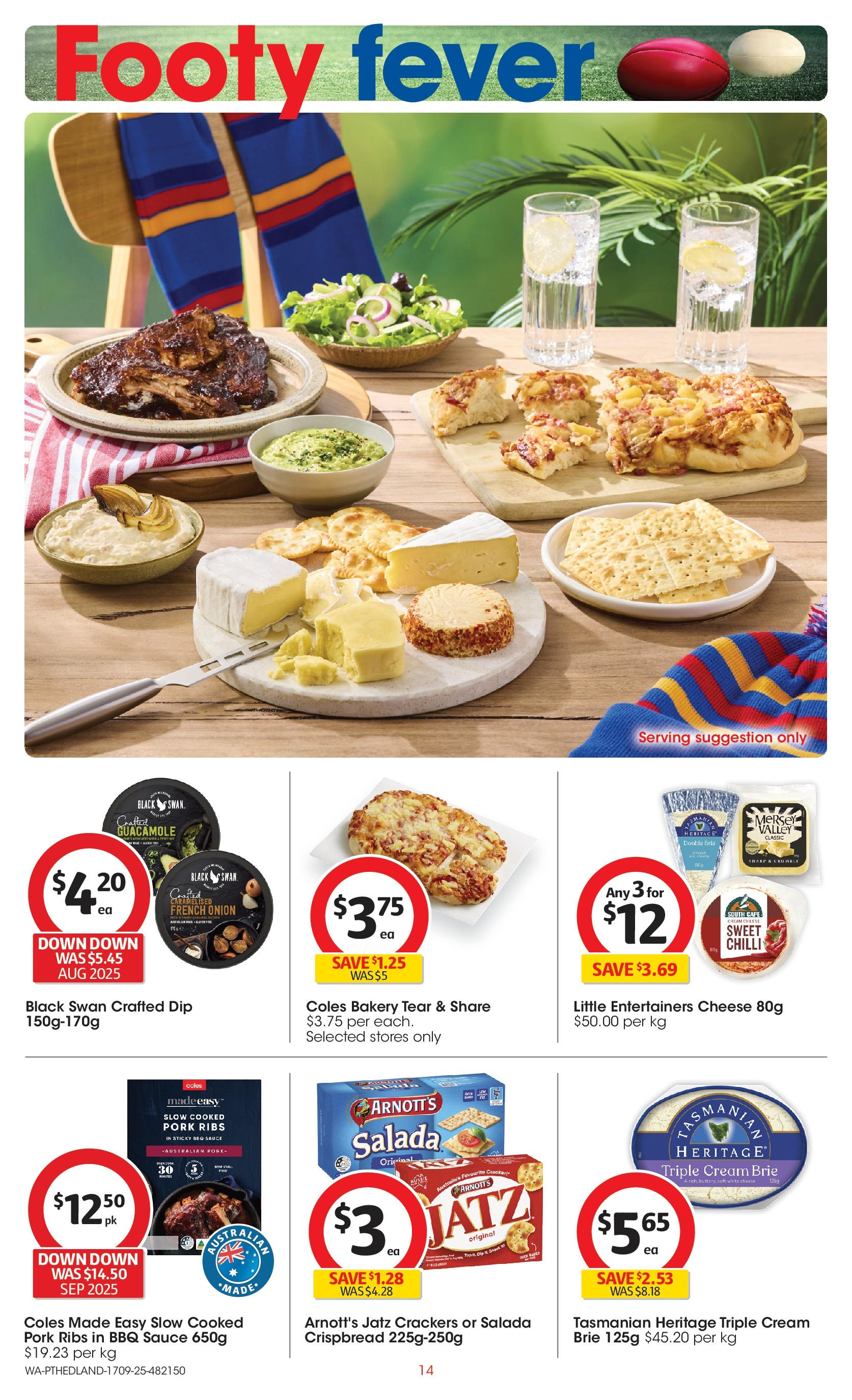 Coles catalogue from 16/09/2025 > Big discounts | Page: 14 | Products: BBQ Sauce, Cheese, Pork, Cream Coles catalogue valid from 16/09/2025 > Online Australia | Page: 14 | Products: BBQ Sauce, Cheese, Pork, Cream