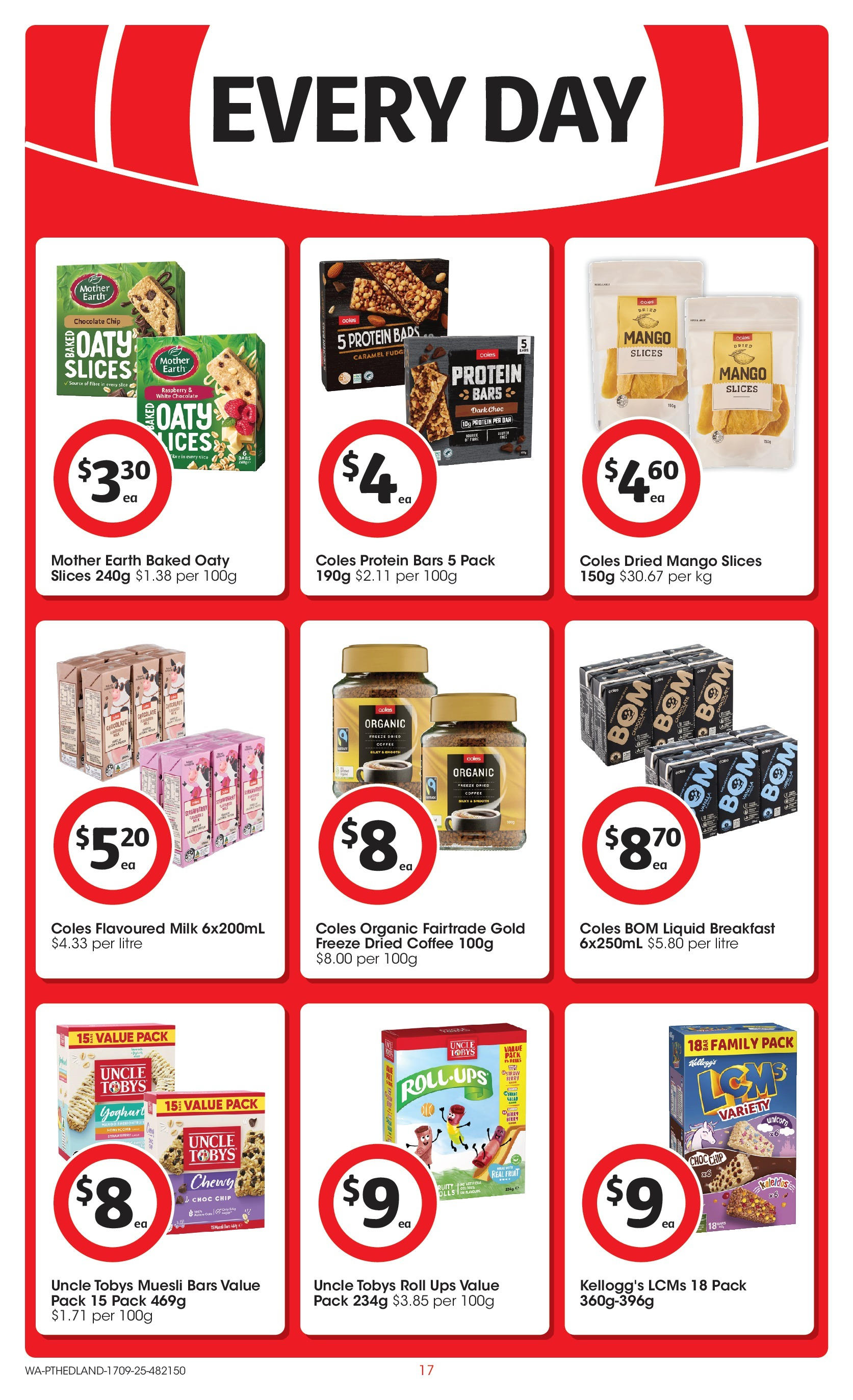 Coles catalogue from 16/09/2025 > Big discounts | Page: 17 | Products: Yoghurt, Chocolate, Mango, Raspberry Coles catalogue valid from 16/09/2025 > Online Australia | Page: 17 | Products: Yoghurt, Chocolate, Mango, Raspberry