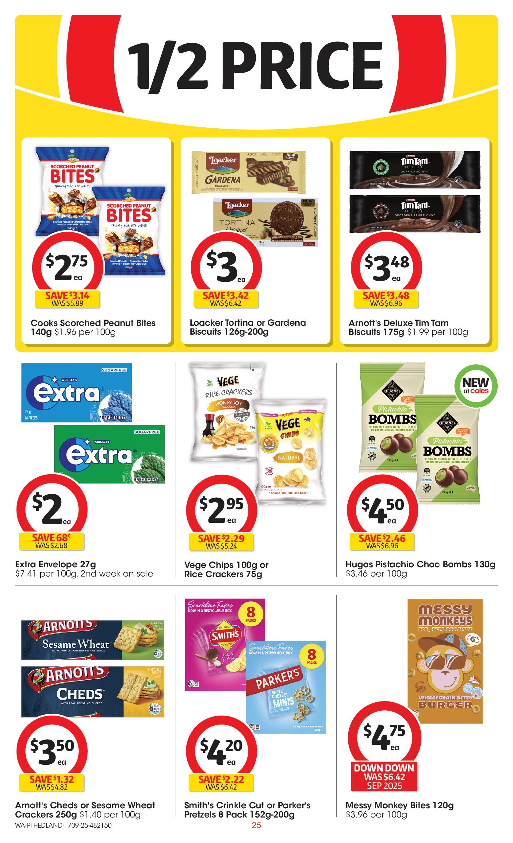 Coles catalogue from 16/09/2025 > Big discounts | Page: 25 | Products: Box, Honey, Biscuits, Seeds Coles catalogue valid from 16/09/2025 > Online Australia | Page: 25 | Products: Box, Honey, Biscuits, Seeds