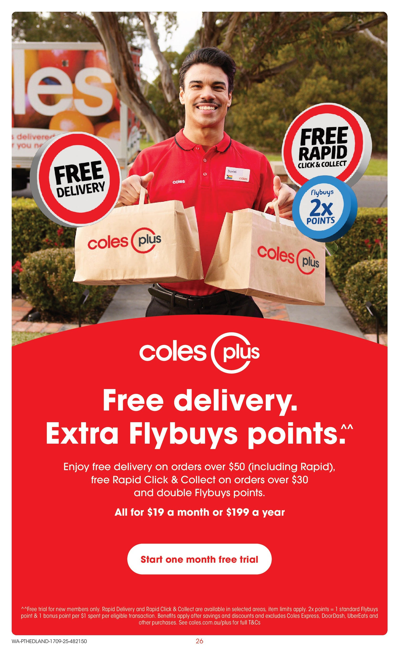 Coles catalogue from 16/09/2025 > Big discounts | Page: 26 | Products: Door Coles catalogue valid from 16/09/2025 > Online Australia | Page: 26 | Products: Door