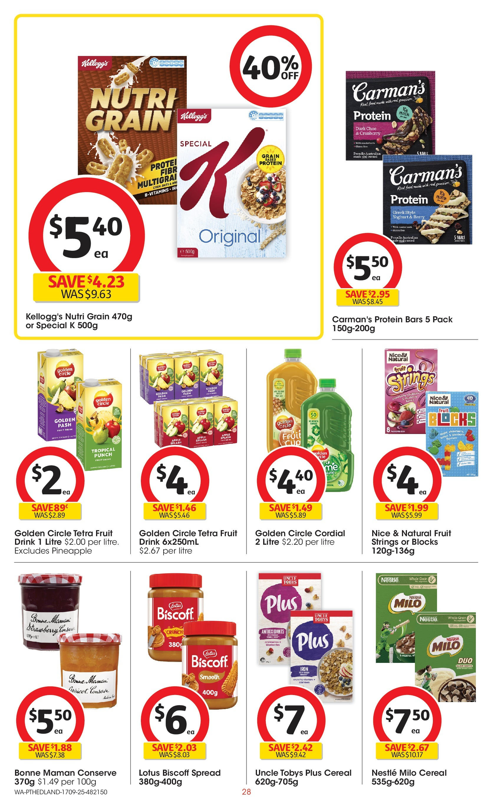 Coles catalogue from 16/09/2025 > Big discounts | Page: 28 | Products: Yoghurt, Pineapple, Cereal, Iron Coles catalogue valid from 16/09/2025 > Online Australia | Page: 28 | Products: Yoghurt, Pineapple, Cereal, Iron