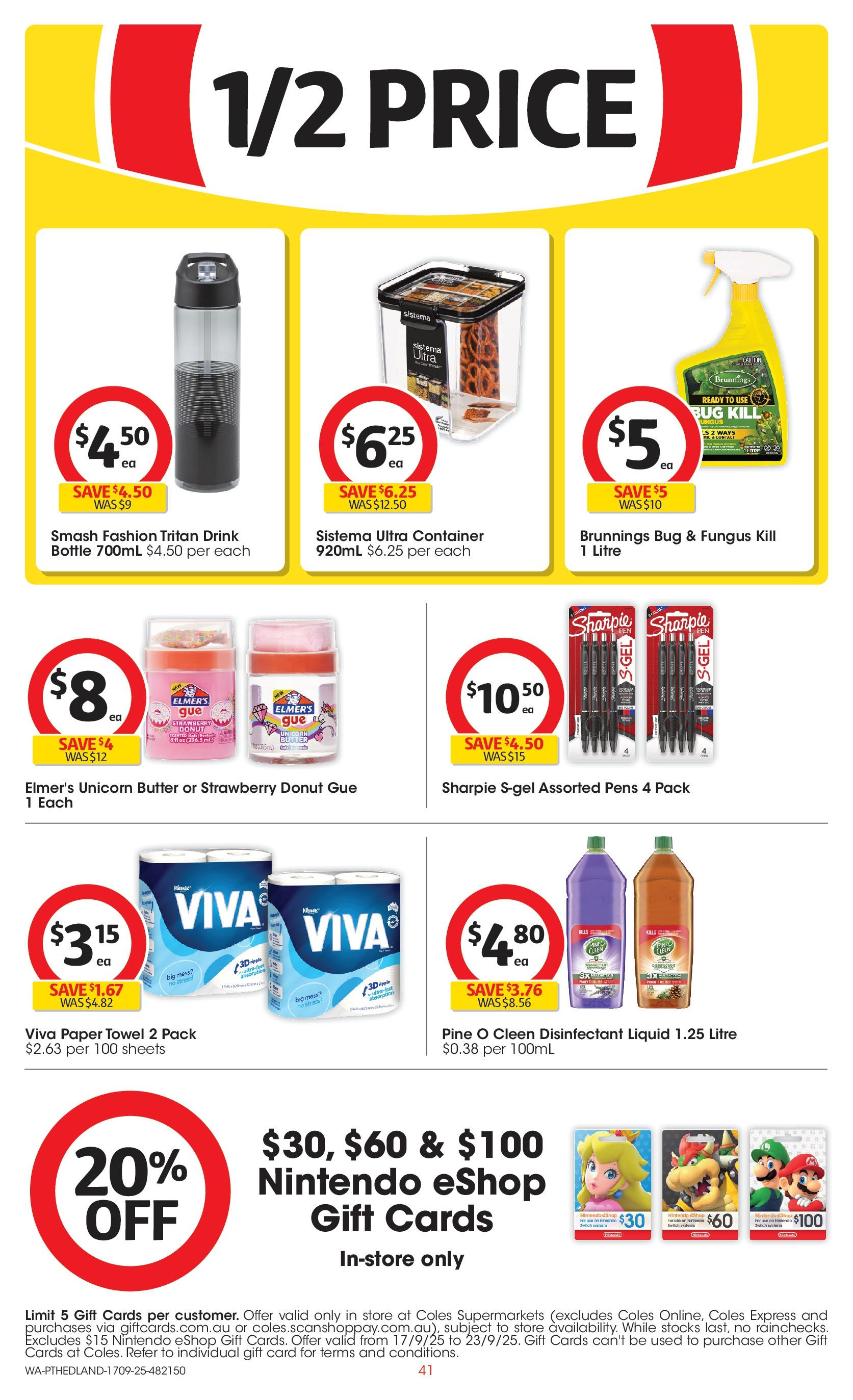 Coles catalogue from 16/09/2025 > Big discounts | Page: 41 | Products: Butter Coles catalogue valid from 16/09/2025 > Online Australia | Page: 41 | Products: Butter