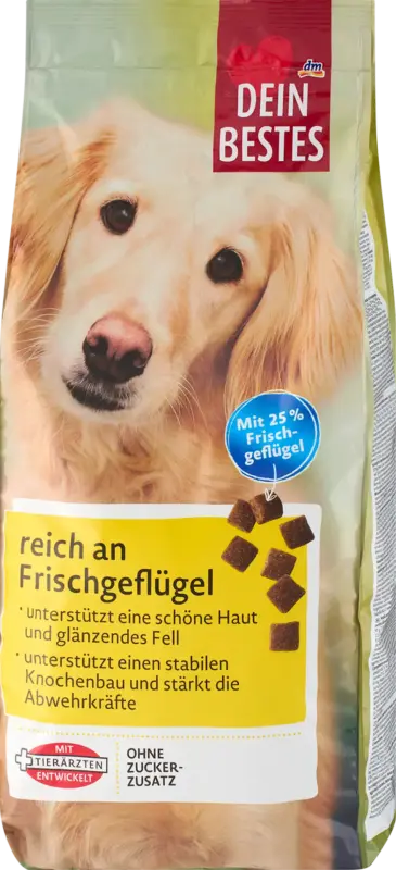 Dein Bestes Trockenfutter Hund reich an Frischgeflügel