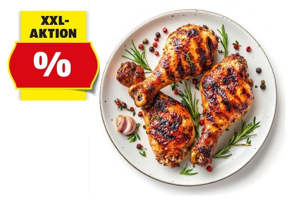 XXL Hühnerunterkeulen