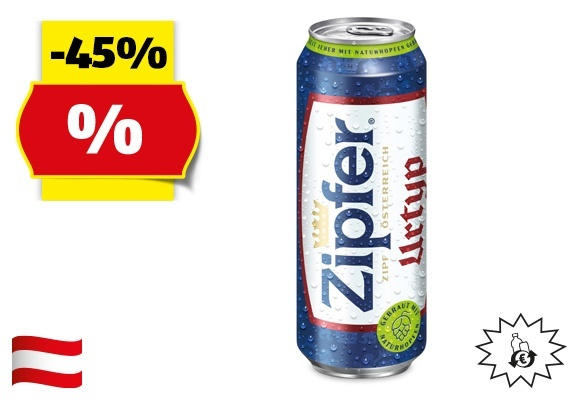 ZIPFER Urtyp*, 0,5 l
