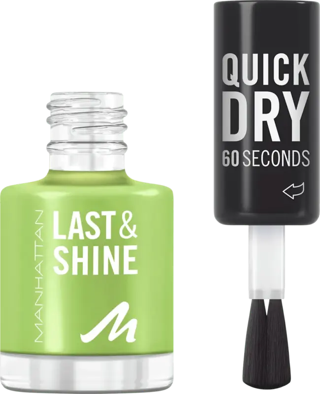 MANHATTAN Cosmetics Nagellack Last & Shine 107 Acid Lime