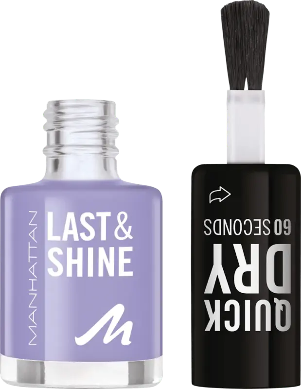 MANHATTAN Cosmetics Nagellack Last & Shine 800 Lilac Mood