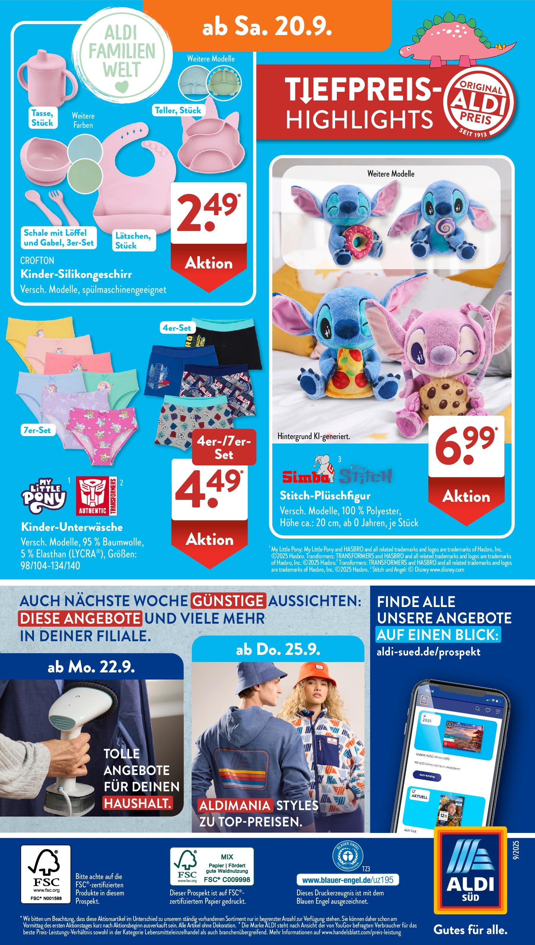 Aldi Süd - Aldi Süd: Wochenangebote (ab 14.09.2025) zum Blättern | Seite: 30