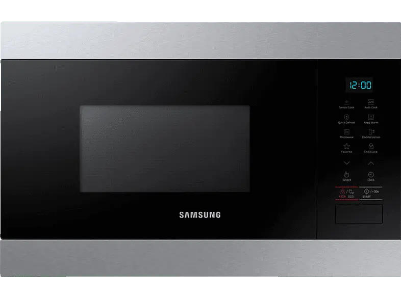 Samsung MS22M8074AT/EG Mikrowelle (850 Watt, Einbaugerät, 22 l, Edelstahl)
