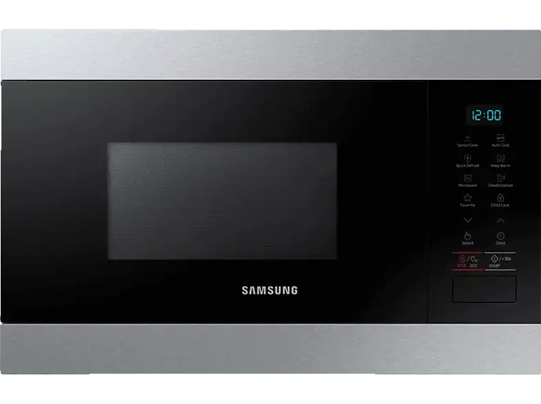 Samsung MS22M8074AT/EG Mikrowelle (850 Watt, Einbaugerät, 22 l, Edelstahl)