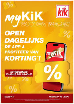 KiK - KiK folder tot 28.09.2025 - Voorbeeld van een folder van KiK, geldig van 14.09.2025