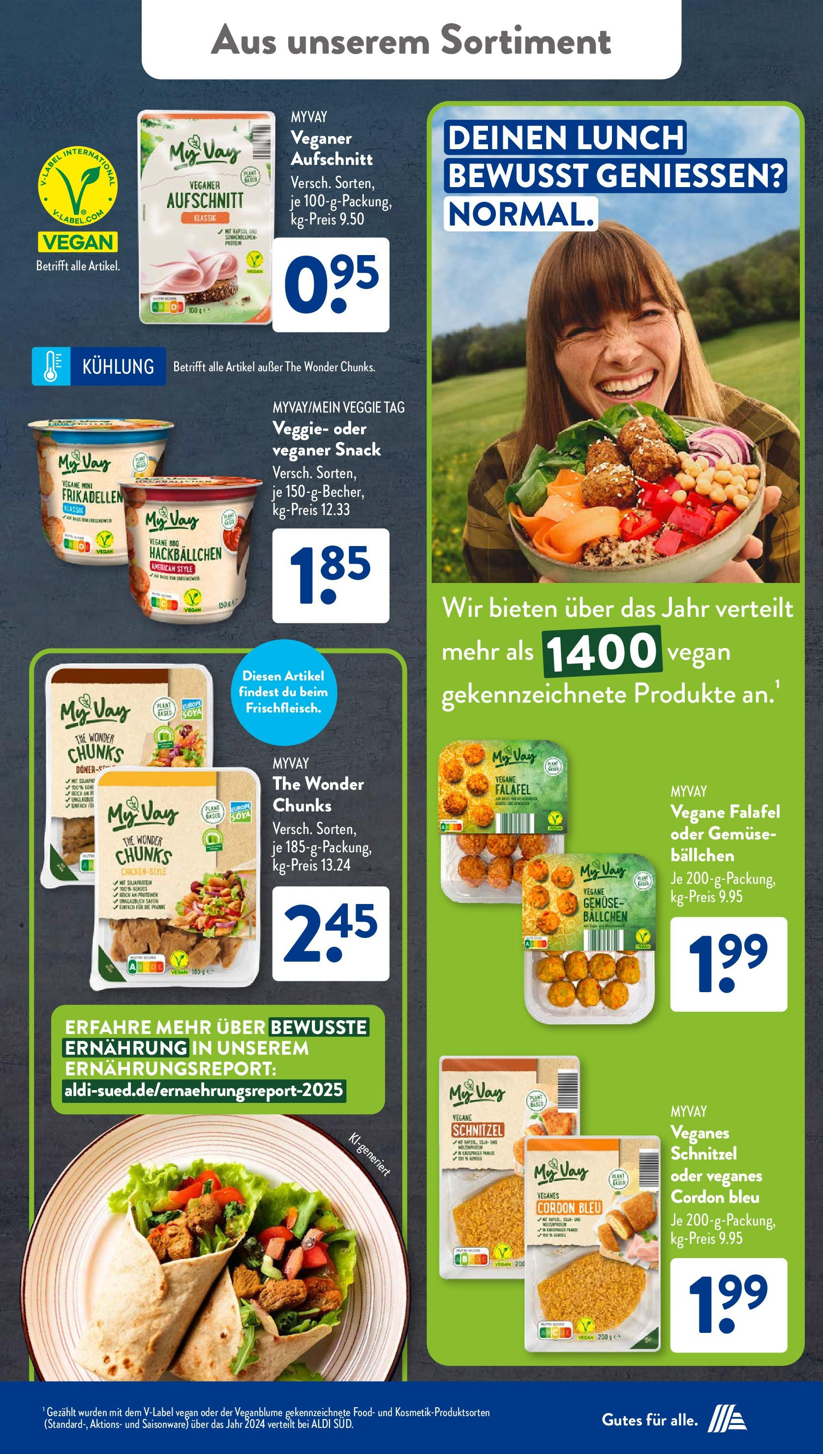 Aldi Süd - Aldi Süd: Wochenangebote (ab 14.09.2025) zum Blättern | Seite: 32 | Produkte: Schnitzel, Gemüse