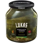 Mix Markt Eingelegte Gurken mit Dill, sterilisiert - bis 04.10.2025