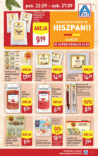 Smakowita podróz do Hiszpanii w ALDI Aldi – od 22.09.2025