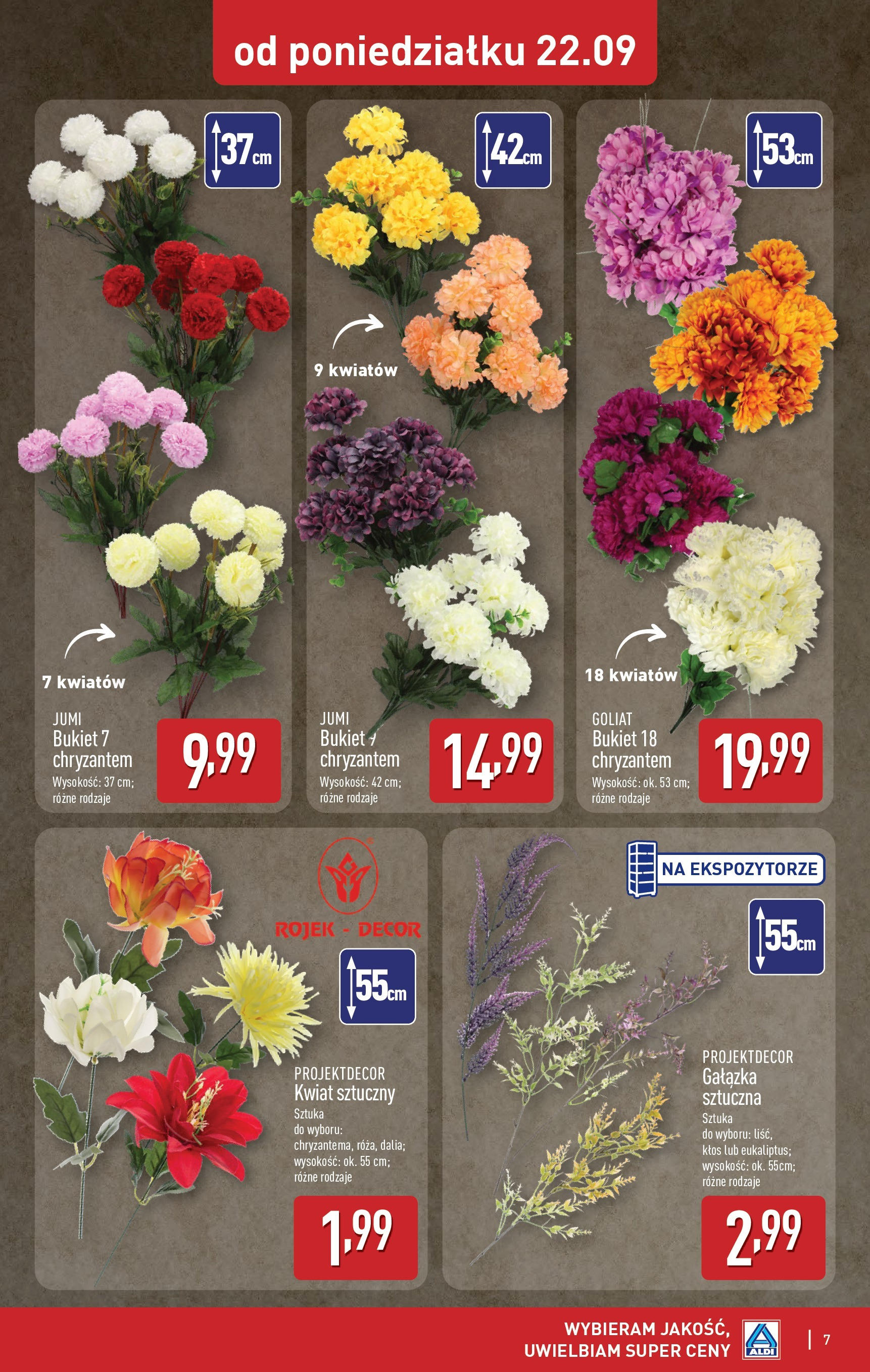 Aldi - Jakość ALDI w super cenach od 21.09.2025 | Nowa PDF gazetka | Strona: 7 Aldi - Jakość ALDI w super cenach od 21.09.2025 - Ulotka PDF, promocje | Strona: 7
