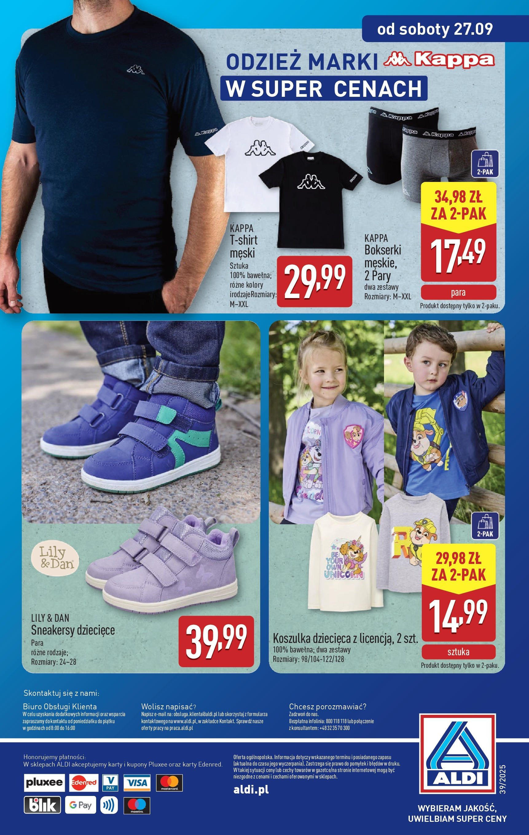 Aldi - Jakość ALDI w super cenach od 21.09.2025 | Nowa PDF gazetka | Strona: 15 Aldi - Jakość ALDI w super cenach od 21.09.2025 - Ulotka PDF, promocje | Strona: 15