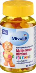 Mivolis Multivitamin-Bärchen für Kinder 60 St