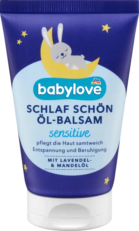 babylove Babyöl Balsam Schlaf schön sensitive