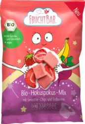 FruchtBar Kindersnack Hokuspokus-Mix mit Smoothie Chips & Erdbeeren